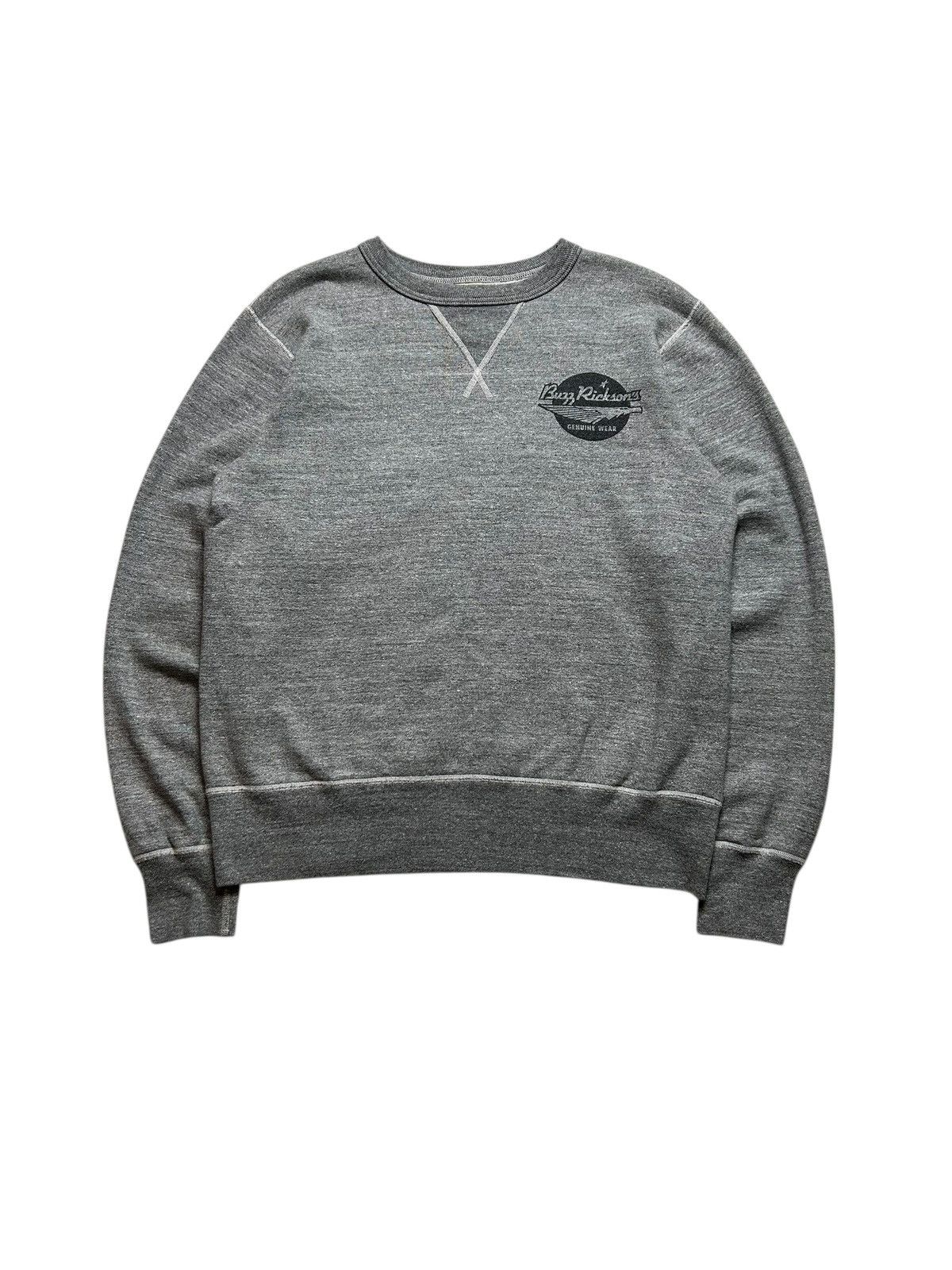 Buzz Rickson's Buzz Rickson's Loopwheeled Sweatshirt Snoopy USAF Sportswear Size US M / EU 48-50 / 2 - 2 Thumbnail
