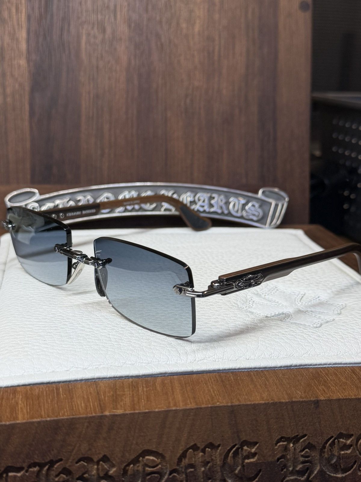 Chrome Hearts Chrome Hearts Deep II Sunglasses Size ONE SIZE - 5 Thumbnail