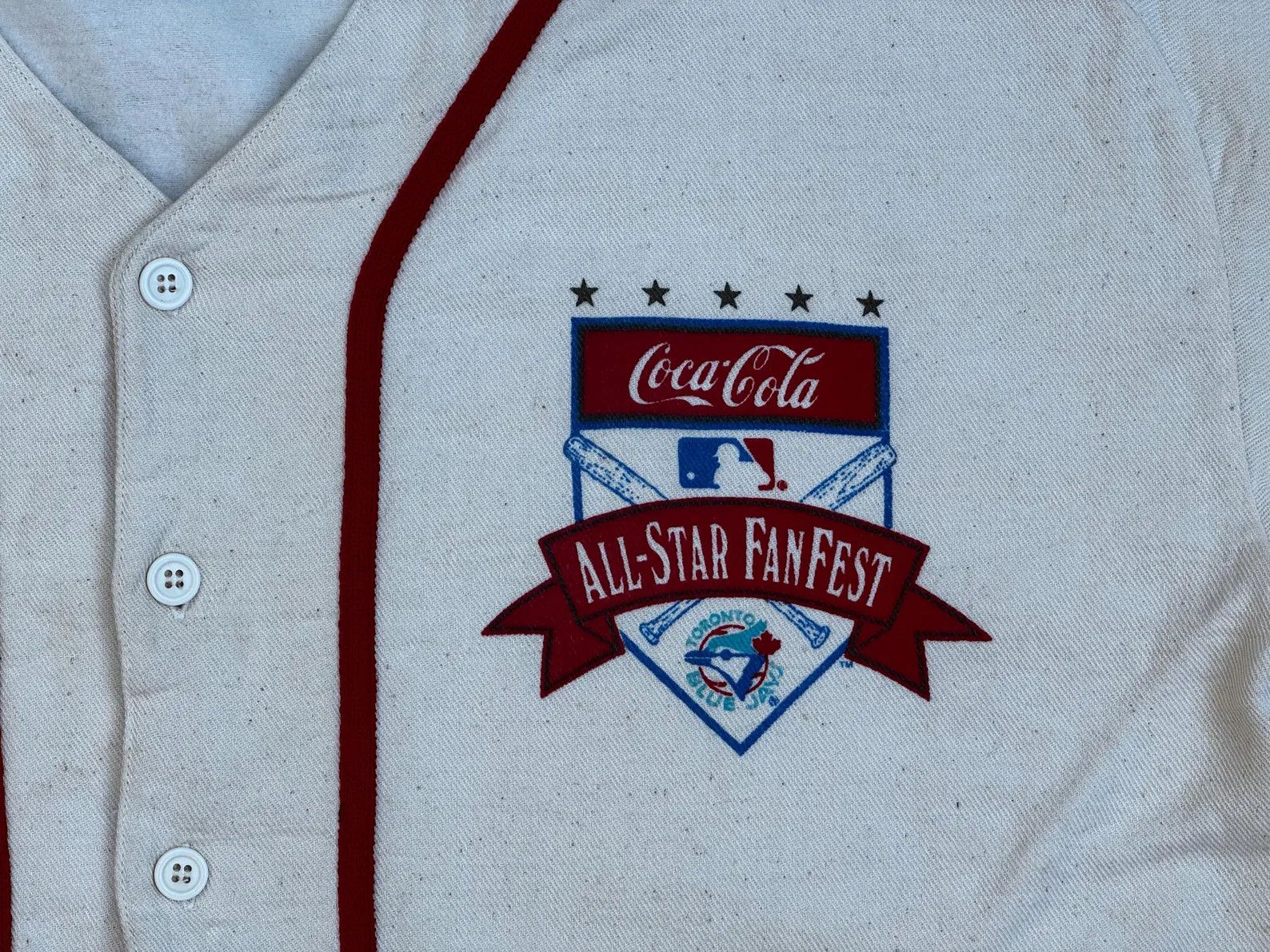 Roots Vintage 1991 Toronto Blue Jays 91 Fan Fest Baseball Shirt Size US L / EU 52-54 / 3 - 6 Thumbnail