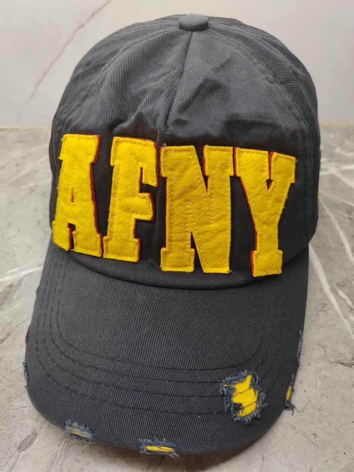 Japanese Brand Vintage AFNY Distressed Style Cap Hat Size ONE SIZE - 1 Thumbnail
