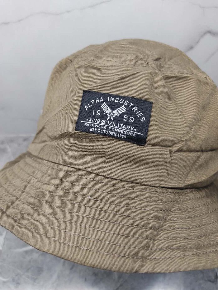 Alpha Industries Vintage Alpha Industries Bucket Hat Size ONE SIZE - 2 Thumbnail
