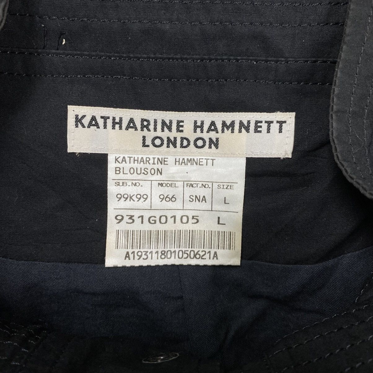 Katharine Hamnett London Katharine hamnett london blouson gimmick bono jacket Size US M / EU 48-50 / 2 - 8 Thumbnail