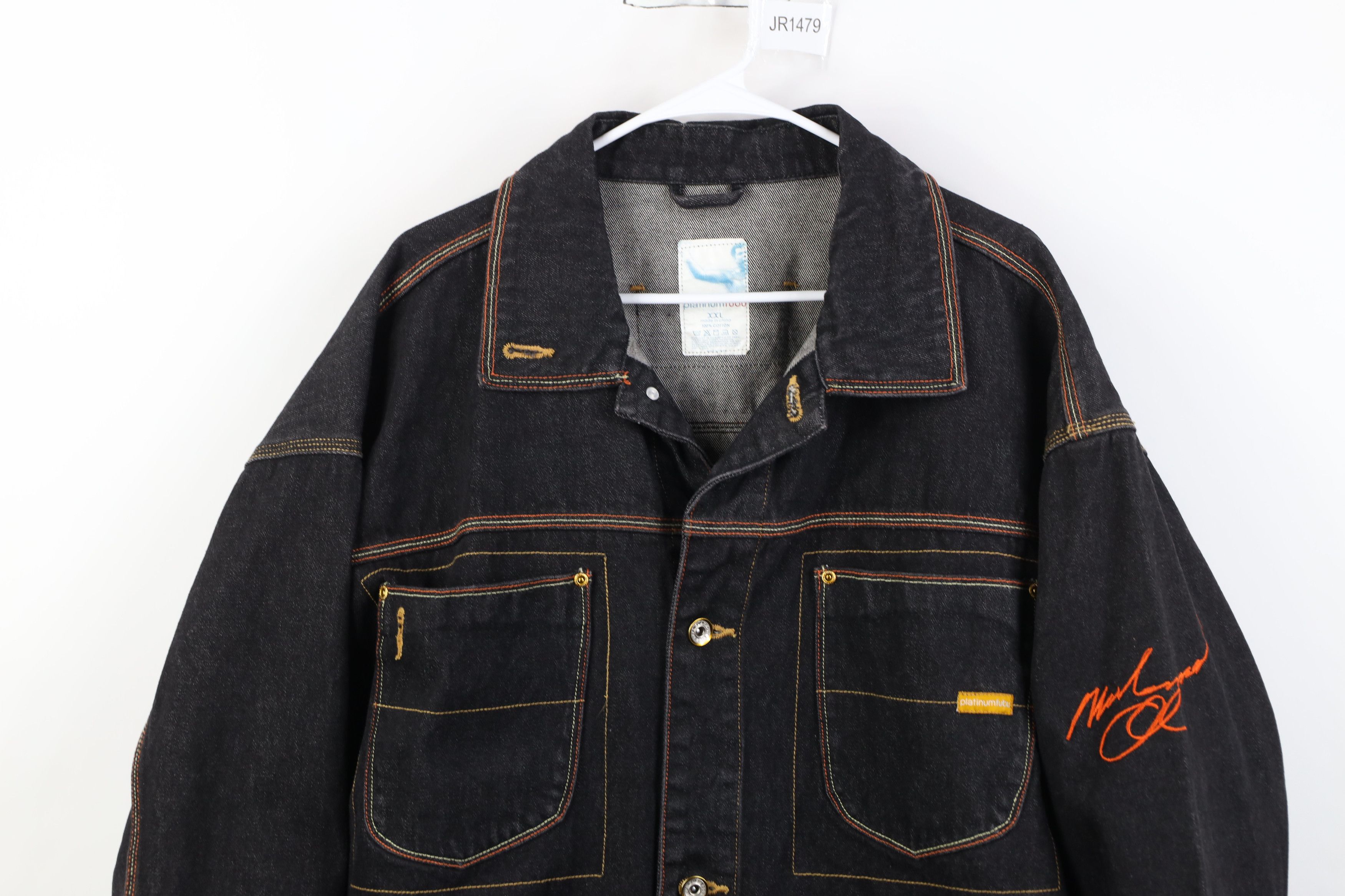 Fubu Vintage 90s Y2K FUBU Muhammad Ali Boxing Trucker Jacket Size US XXL / EU 58 / 5 - 3 Thumbnail