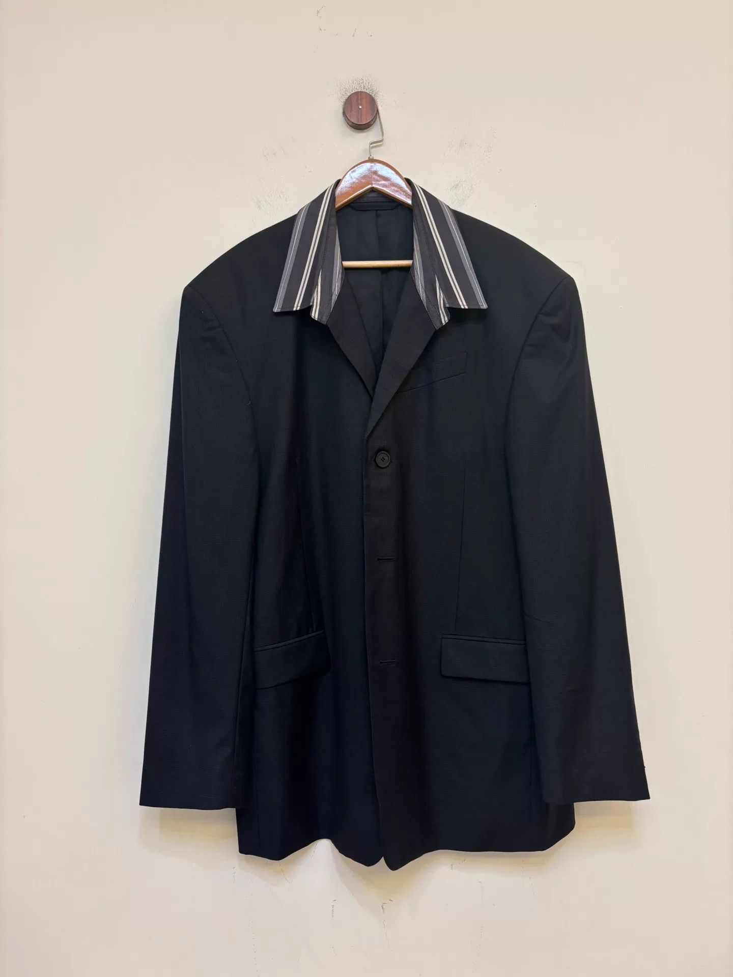 Balenciaga Balenciaga Shirt Collar Blazer Size US L / EU 52-54 / 3 - 1 Thumbnail