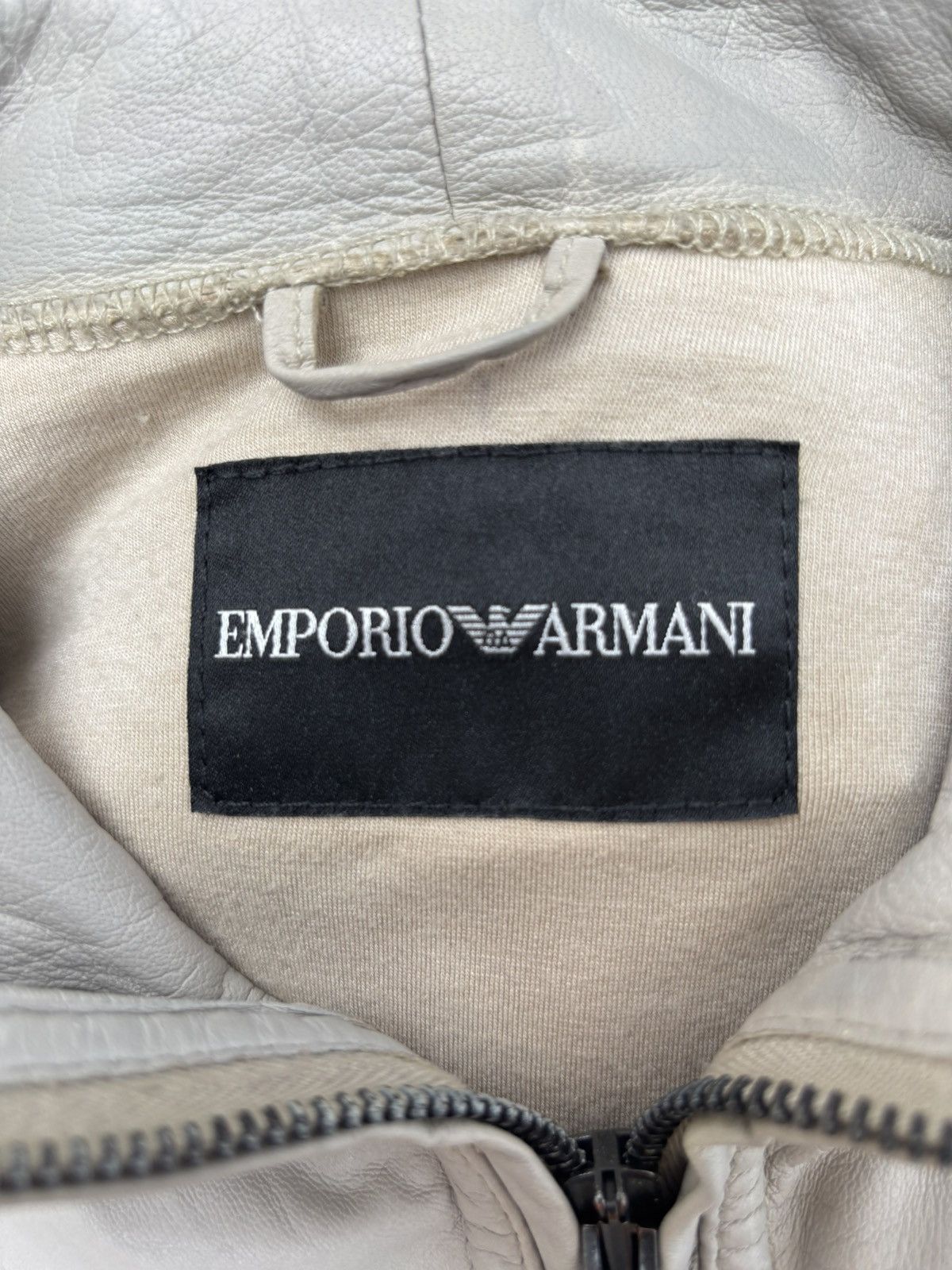 Emporio Armani SS13 RUNWAY Leather Jacket Size US S / EU 44-46 / 1 - 6 Thumbnail