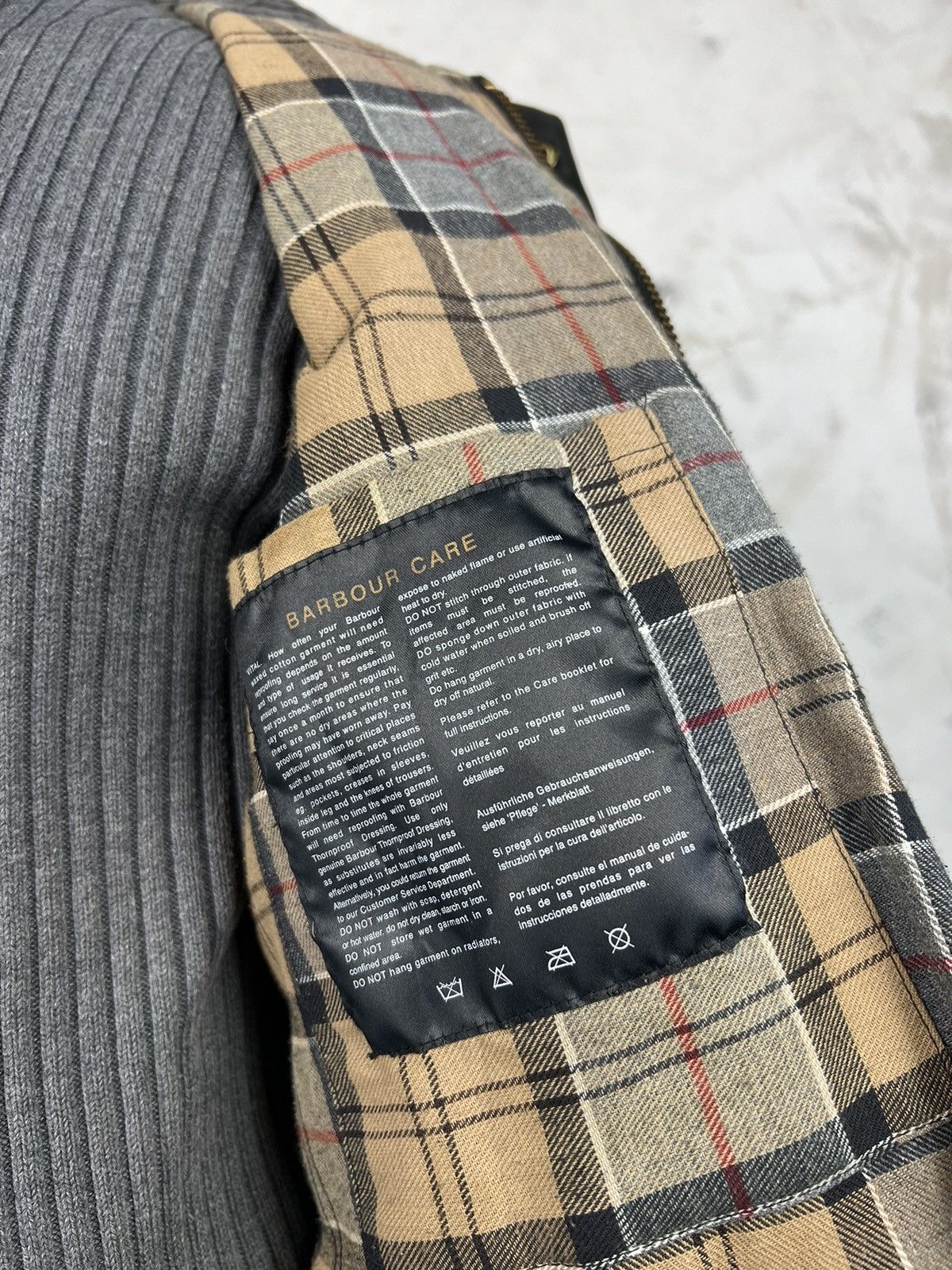 Barbour Barbour International A7 Waxed Jacket Size M - L C38 / 97 cm Size US M / EU 48-50 / 2 - 10 Thumbnail