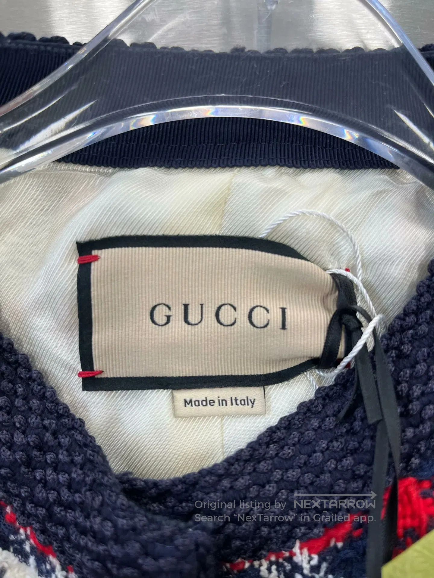 Gucci Guicci Multicolor Plaid Tweed Gold Button Jacket| Size XS / US 0-2 / IT 36-38 - 3 Thumbnail