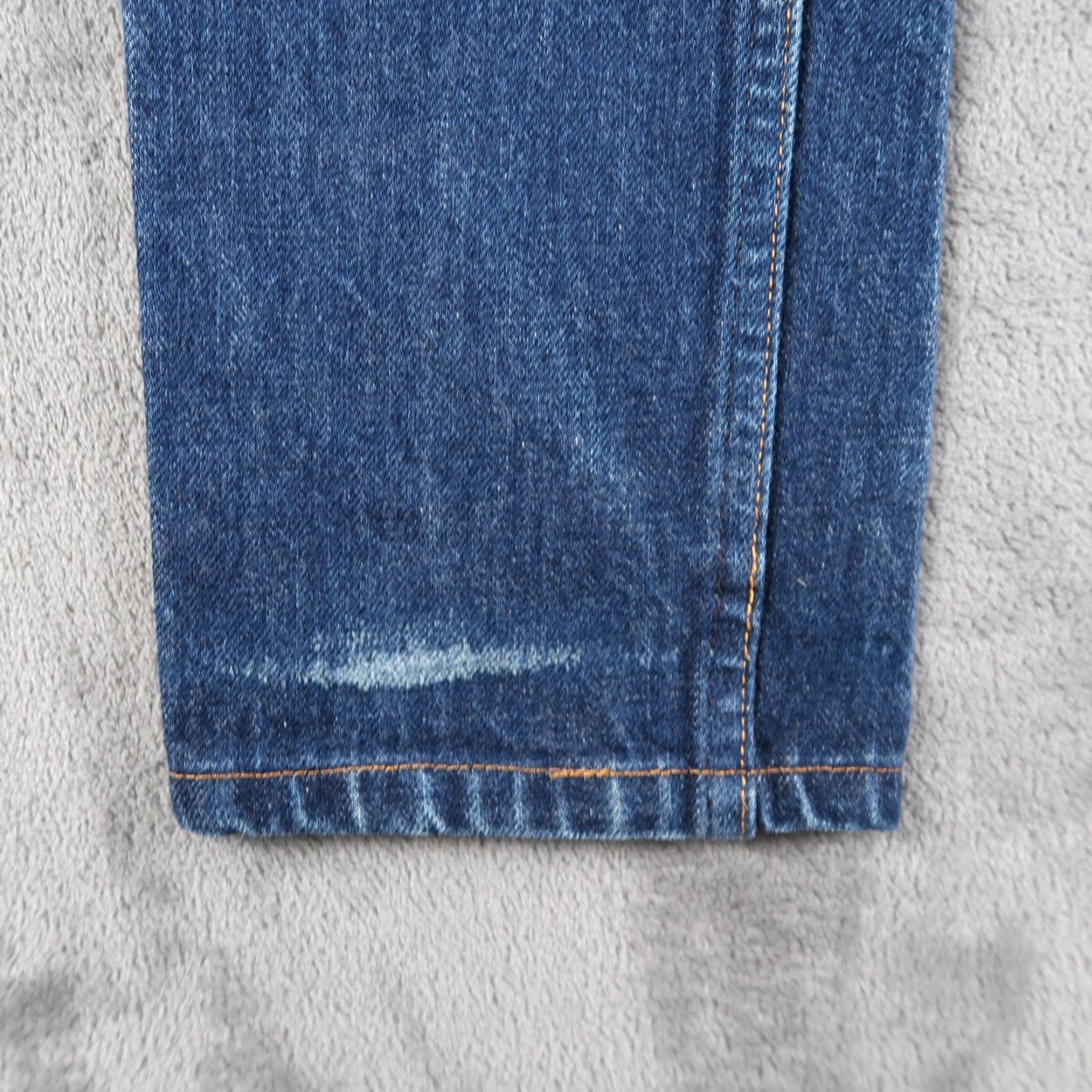 A.P.C. A.P.C. Jeans Mens Slim Regular 28 Blue 5-Pocket Denim Button Fly Petit Standard Whiskers Honeycomb Distressed Vintage? Size US 28 / EU 44 - 4 Thumbnail