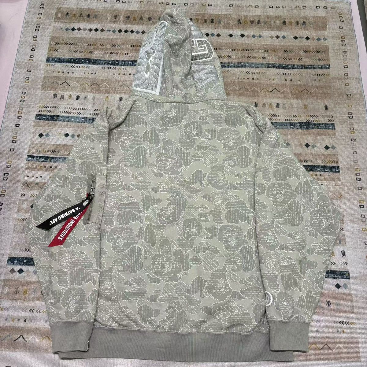 Bape COLOR CAMO SHARK FULL ZIP HOODIE Size US XL / EU 56 / 4 - 2 Thumbnail
