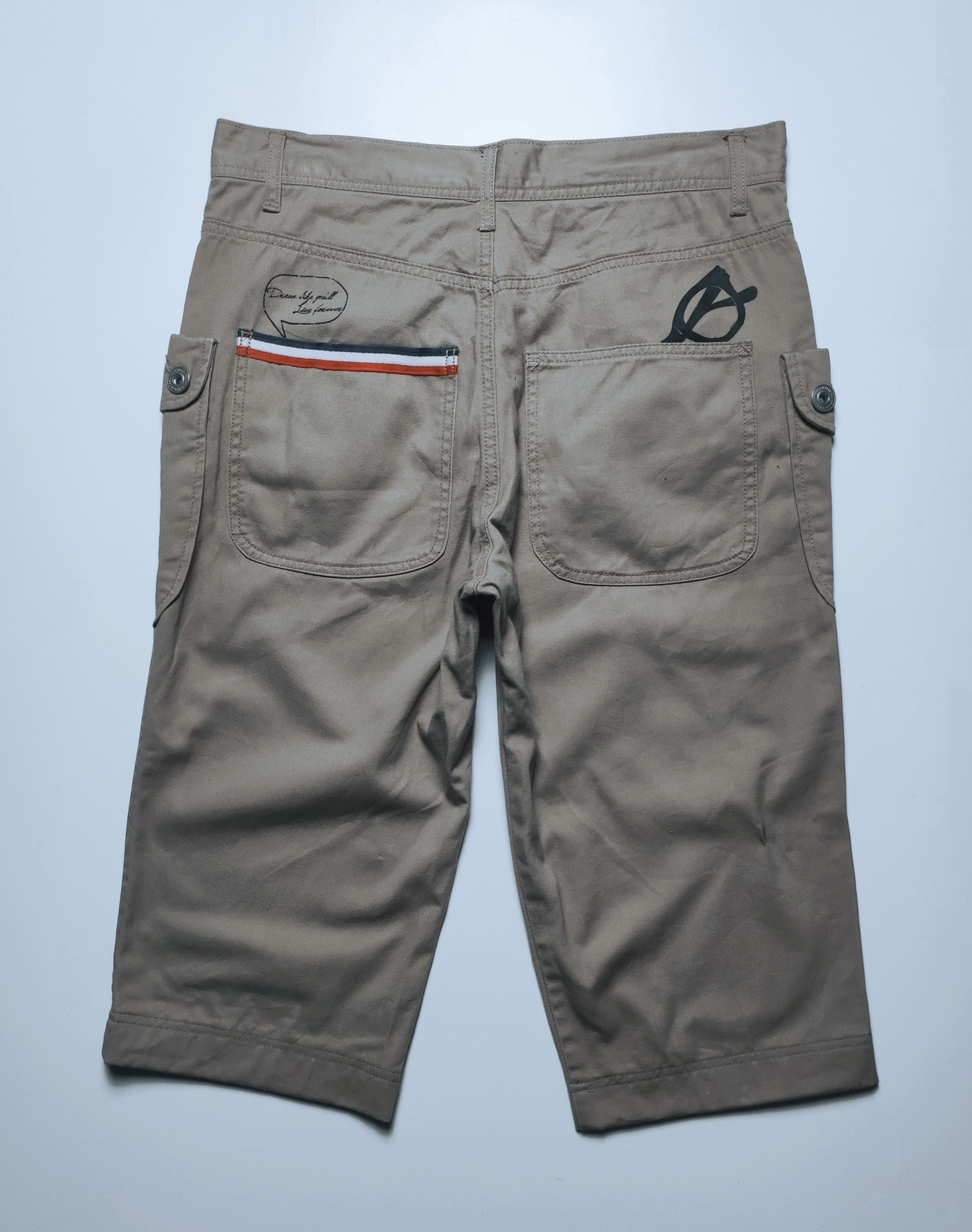 Japanese Brand Japanese Brand Multipocket 3/4 Garderner Monkey Short Pants Size US 32 / EU 48 - 3 Thumbnail