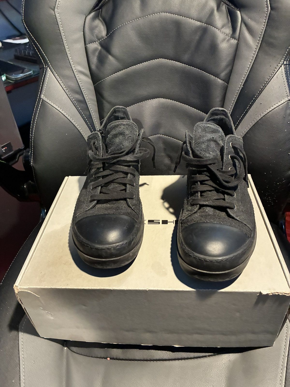Rick Owens Rick owen drkshdw black Size US 9 / EU 42 - 2 Thumbnail