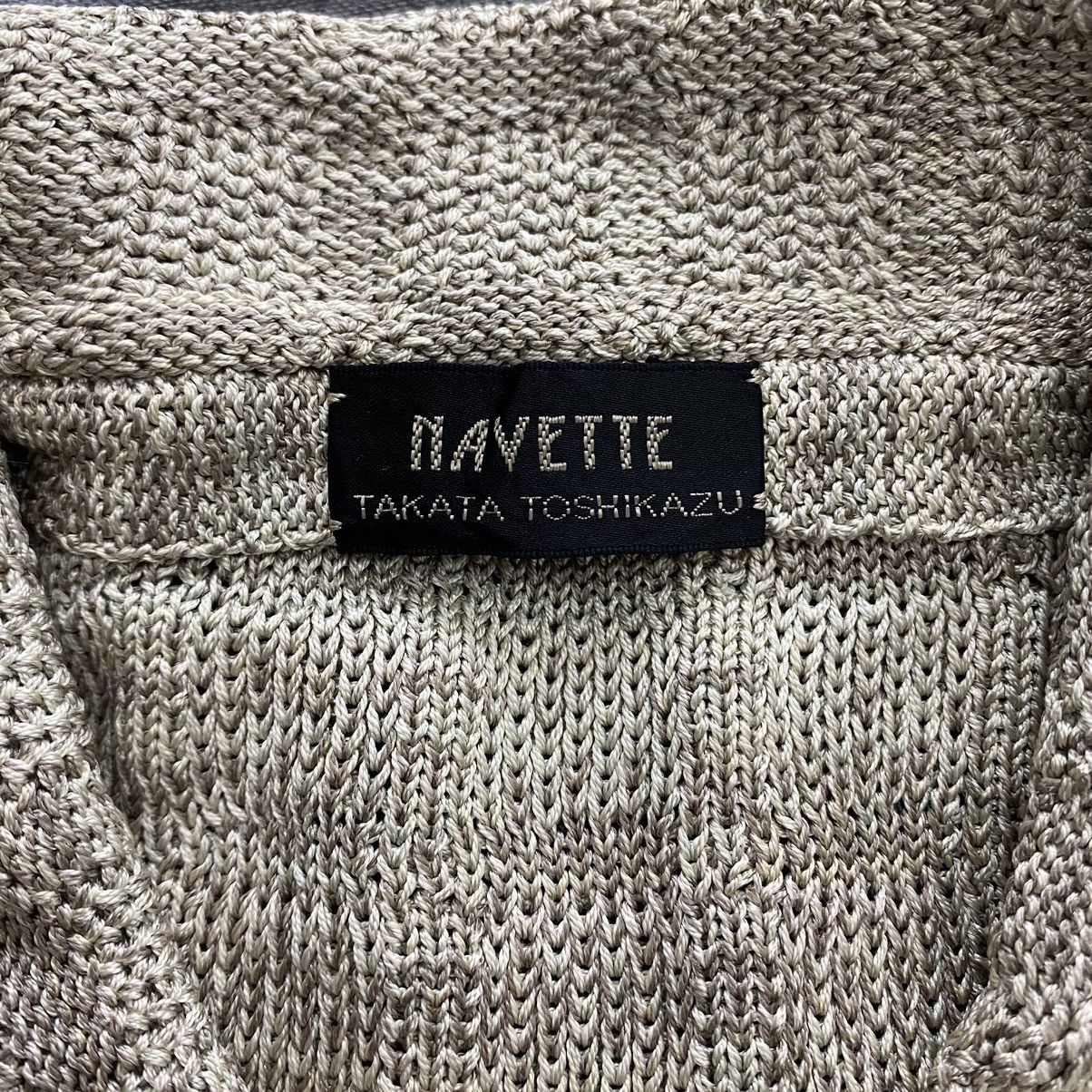 Japanese Brand NAVETTE By TAKATA TOSHIKAZU Japanese Designer Button Up Size M / US 6-8 / IT 42-44 - 4 Thumbnail