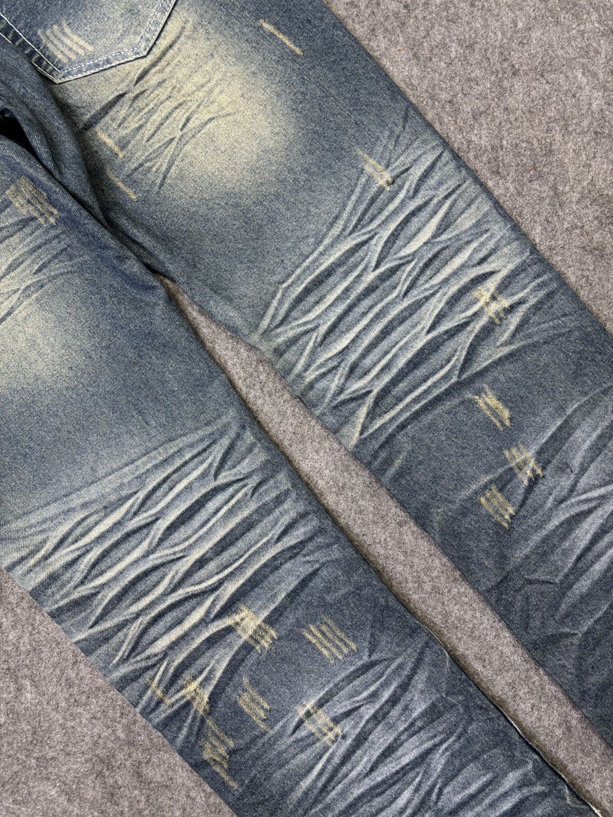 Japanese Brand Superubis Heavy Art Denim F779 Size US 32 / EU 48 - 11 Thumbnail