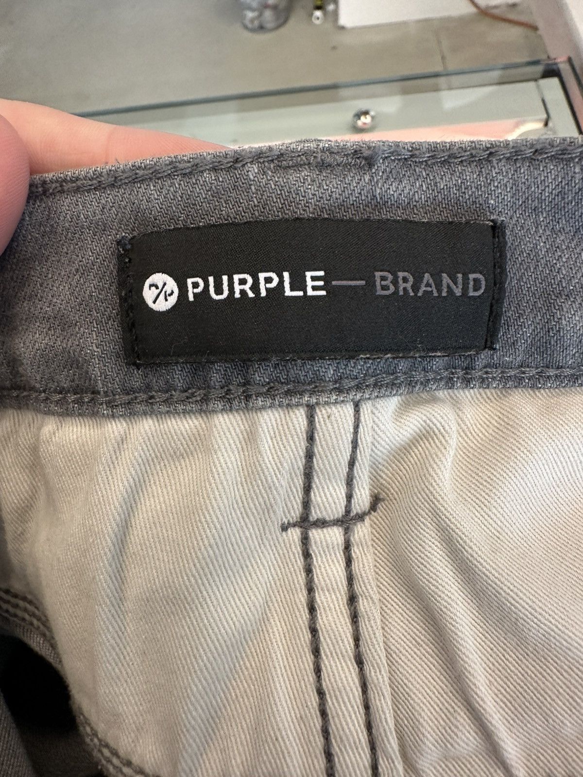 Purple Brand Purple Brand Denim Paint Splatter Grey Size US 40 / EU 56 - 5 Thumbnail