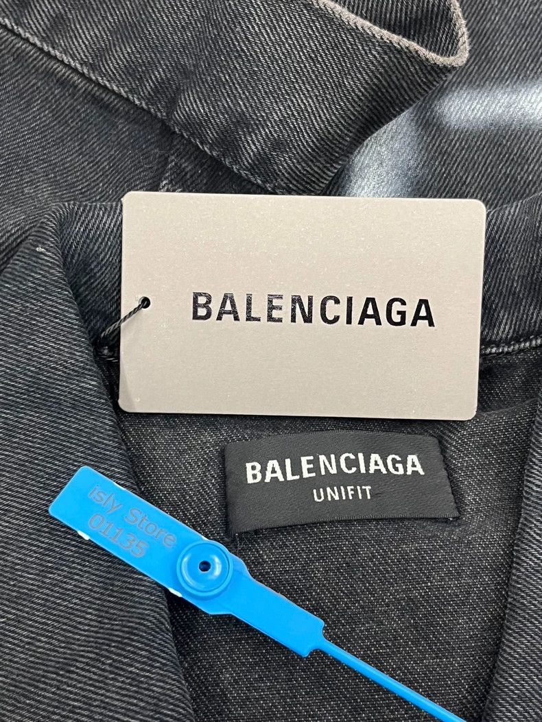 Balenciaga Balenciaga Solid color graffiti single-breasted lapel long Size US S / EU 44-46 / 1 - 4 Thumbnail