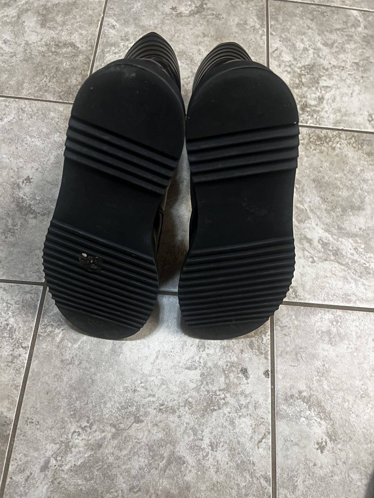 Rick Owens Rick Owens AW22 “Strobe” Basket Creeper Boots Size US 11.5 / EU 44-45 - 7 Thumbnail