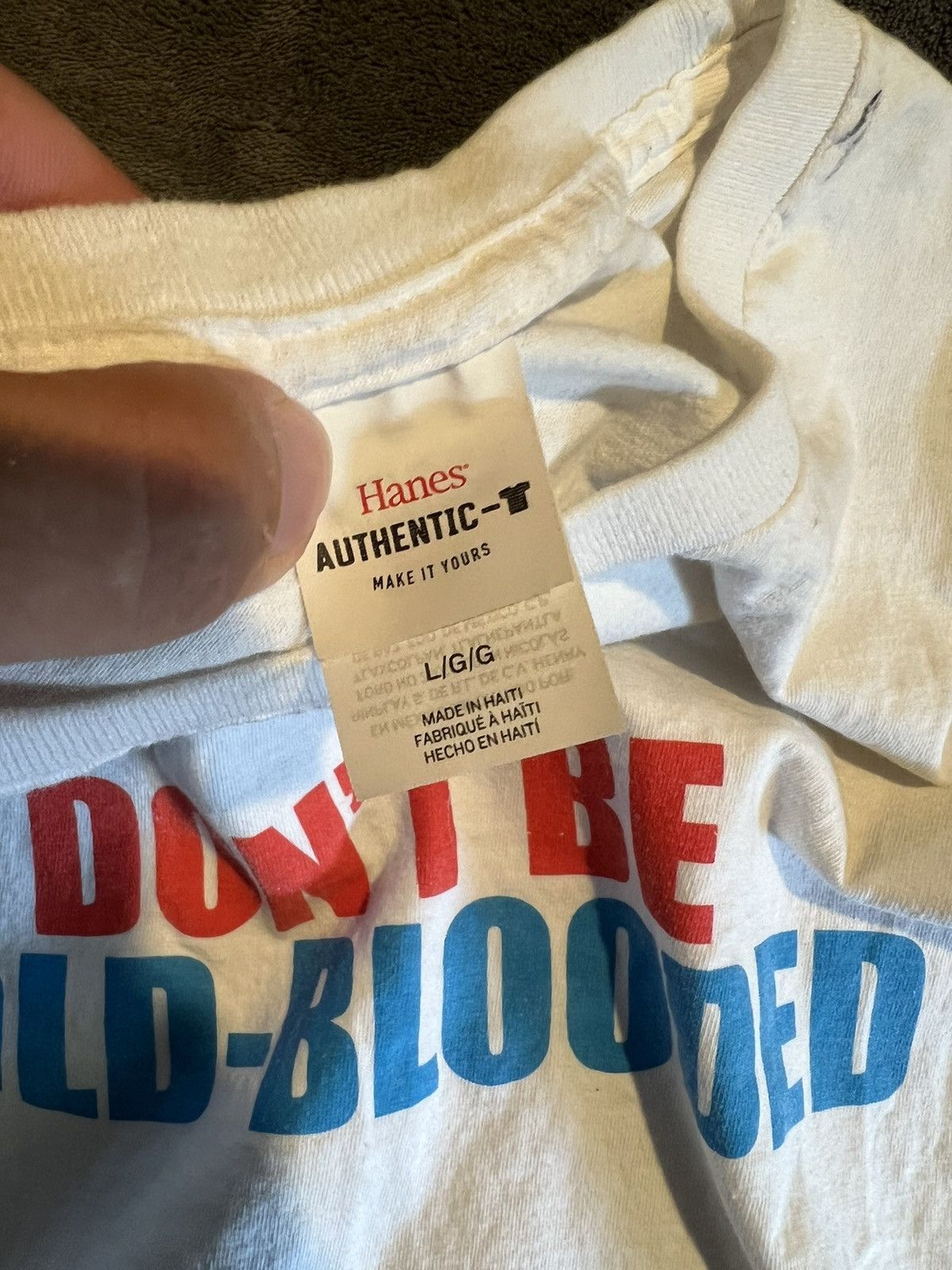 Hanes American Red Cross Shark Week T Shirt Size US L / EU 52-54 / 3 - 5 Thumbnail