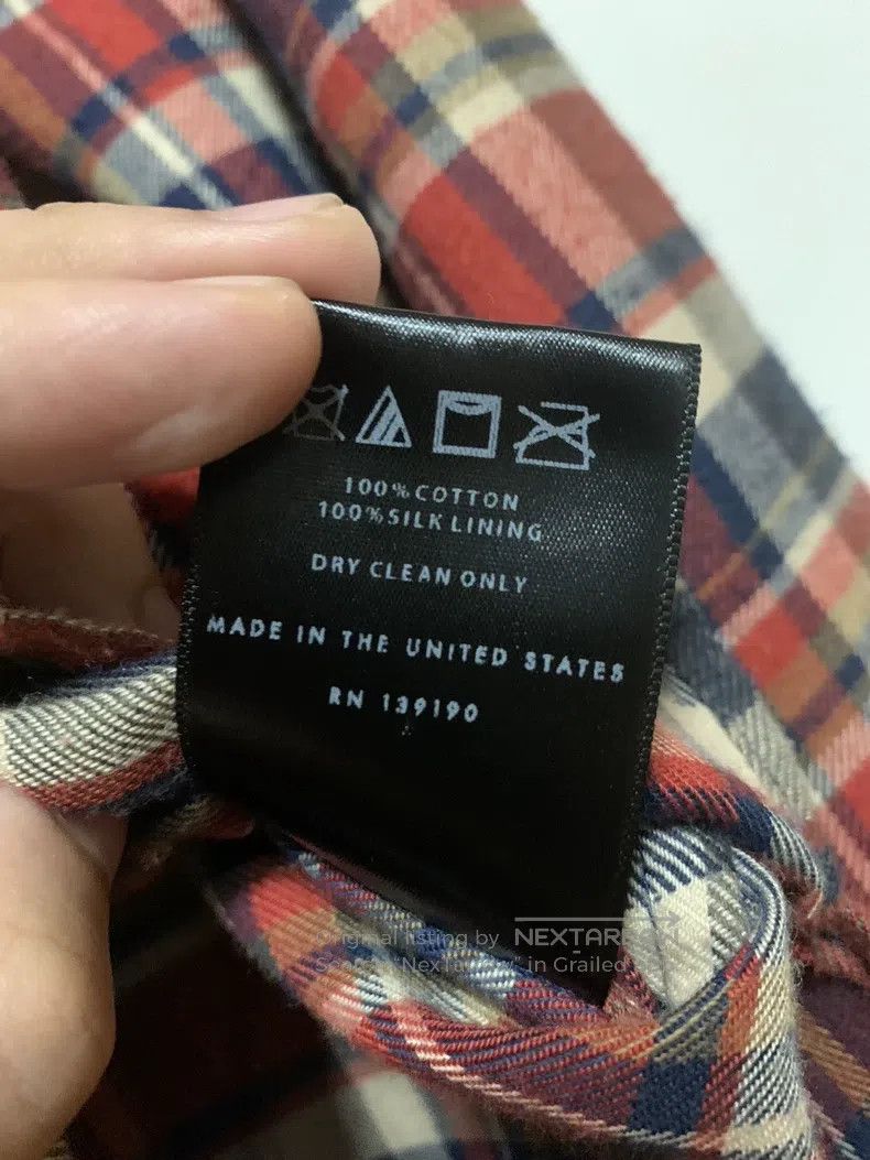 Fear of God Fear of God Season 4 long-sleeved red plaid shirt Size US M / EU 48-50 / 2 - 3 Thumbnail