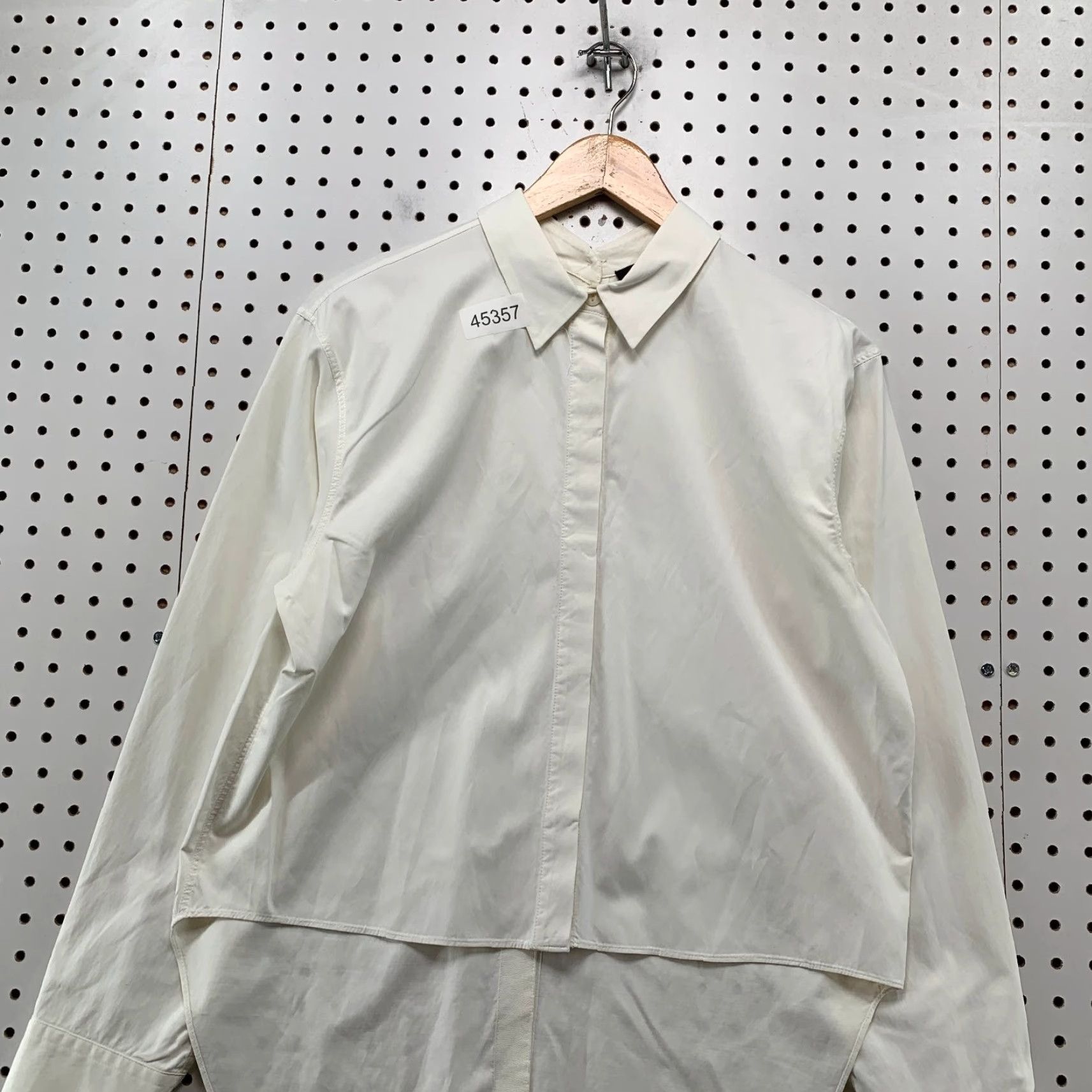 Rag & Bone Rag & Bone Button Shirt Womens M White 2 Way Reversible Collar Both Sides Shirt Womens M White 2 Way Reversible Collar Both Sides Size M / US 6-8 / IT 42-44 - 3 Thumbnail
