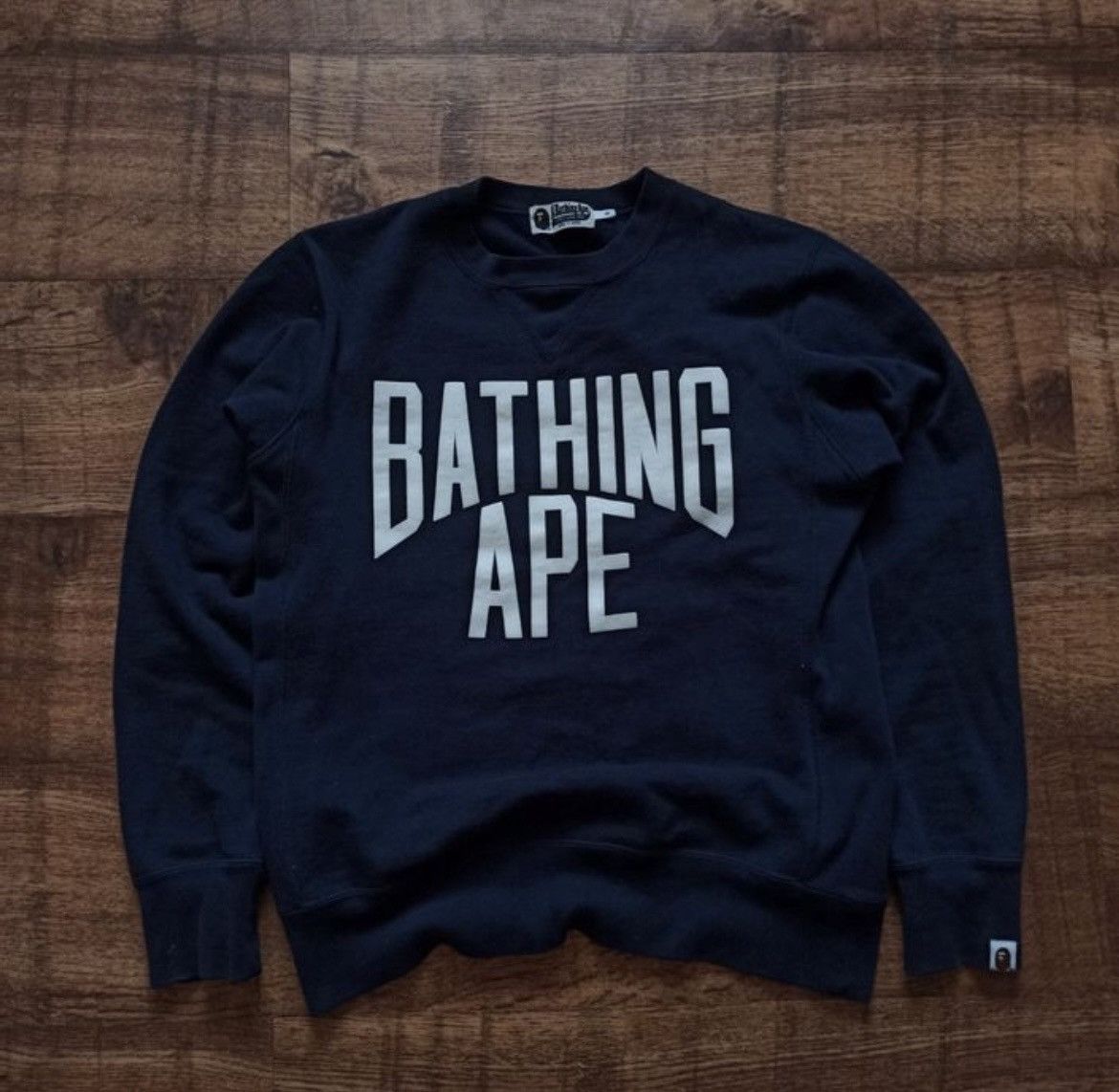 Bape NYC Logo Crewneck Size US M / EU 48-50 / 2 - 1 Thumbnail