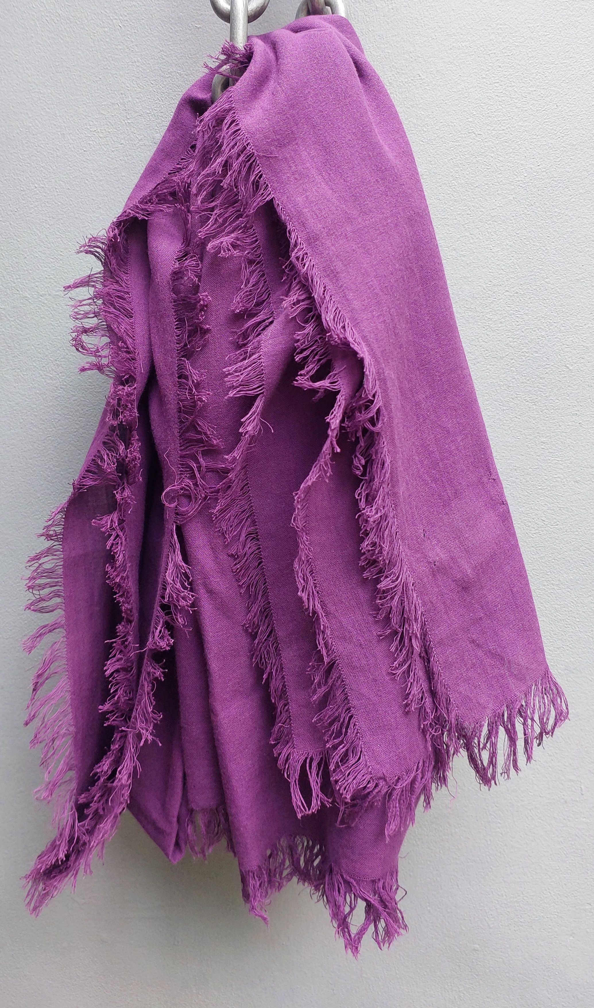 Yohji Yamamoto Y's x Yohji Yamamoto Oversized Cotton Scarf Size ONE SIZE - 1 Thumbnail