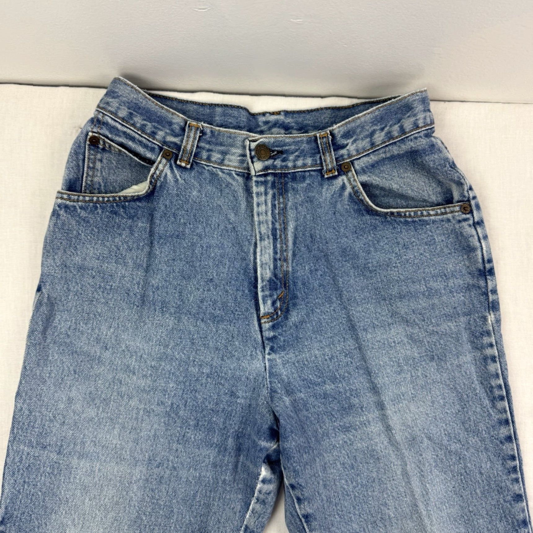 Levi's VINTAGE Levi's Jeans 568 Womens 11 High Waisted Mom 1980s 90s Made In USA Blue 90s Levis 568 Womens Jeans Size 32" / US 10 / IT 46 - 2 Thumbnail