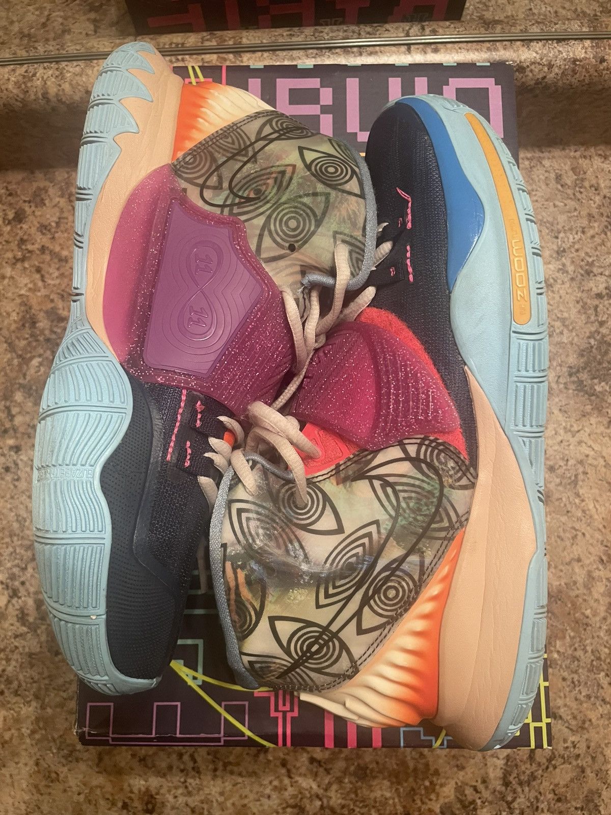 Nike Kyrie 6 Preheat Heal The World Size US 9.5 / EU 42-43 - 3 Thumbnail