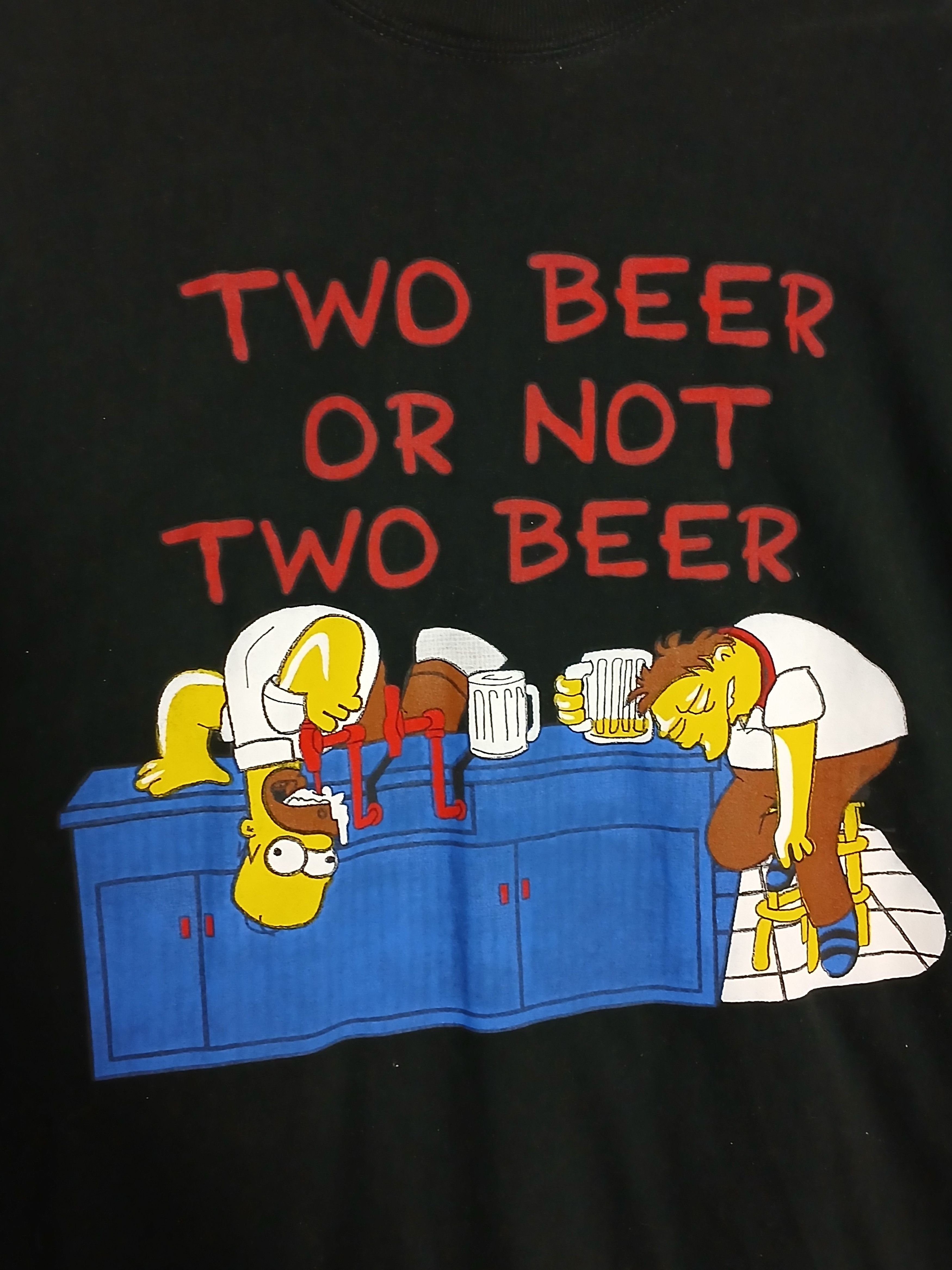 Cartoon Network × The Simpsons × Vintage Vintage The Simpsons Homer Simpson T-Shirt Size US L / EU 52-54 / 3 - 3 Thumbnail