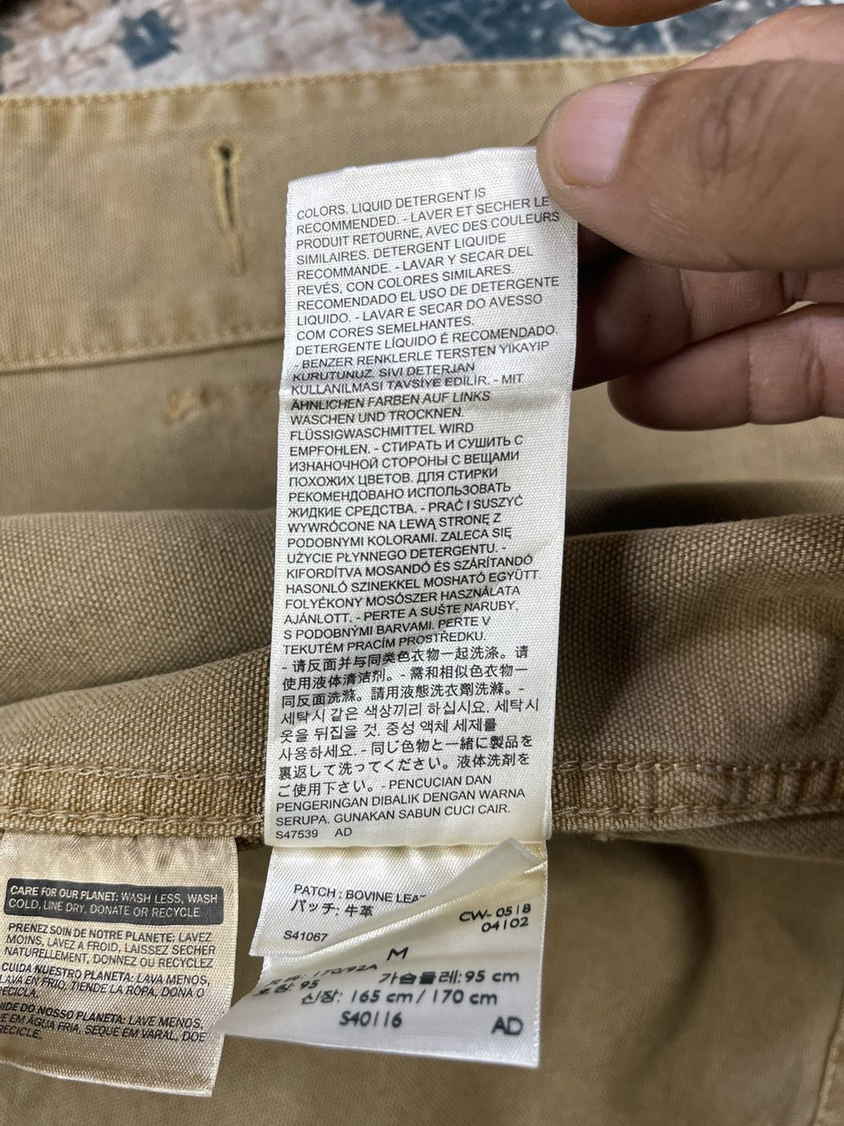 Levi's Levi’s Strauss Duck Canvas Button Up Chore Jacket Size US M / EU 48-50 / 2 - 15 Thumbnail