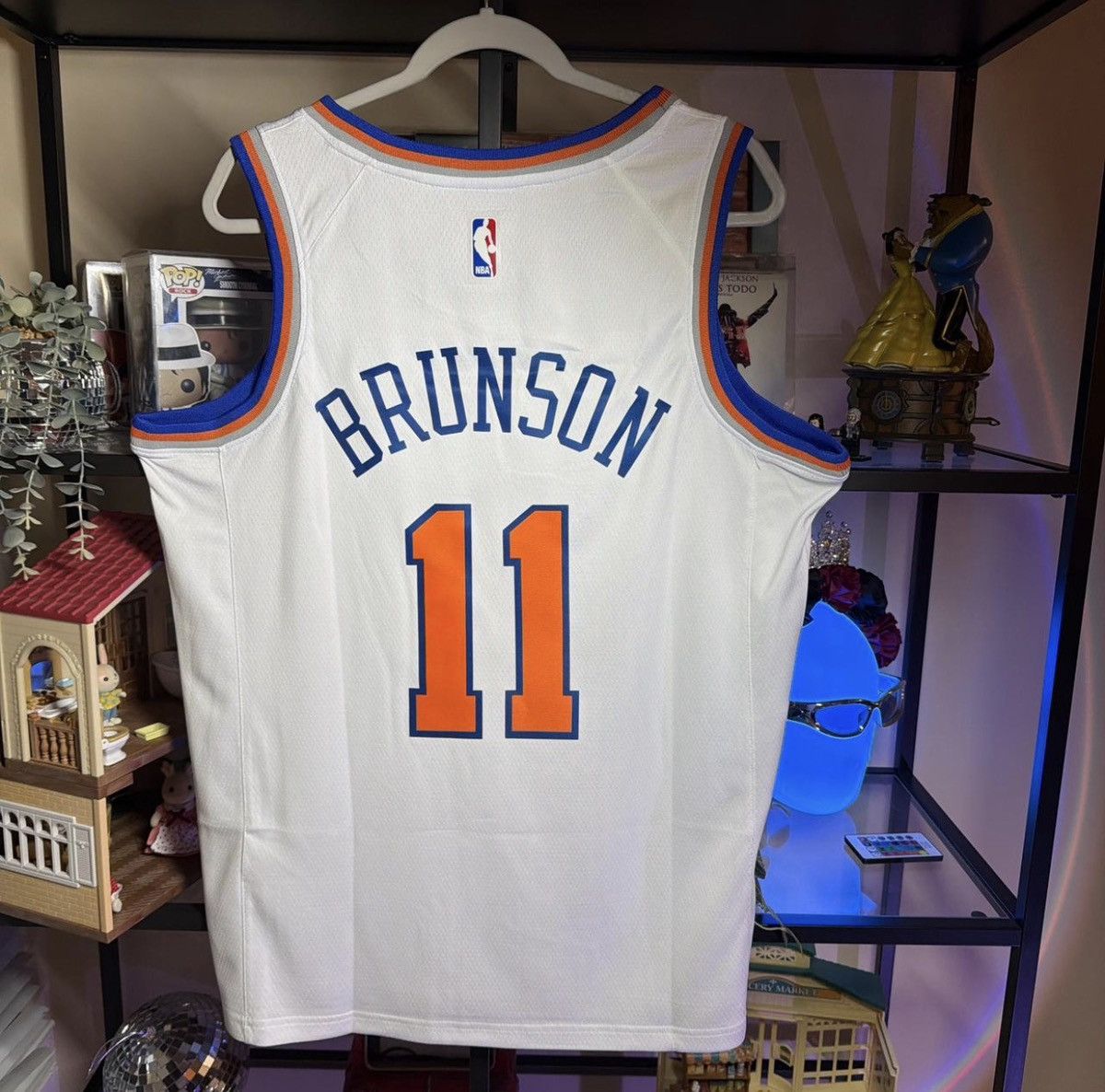 Nike NewYork Knicks Brunson #11 White Jersey Size US XXL / EU 58 / 5 - 2 Thumbnail
