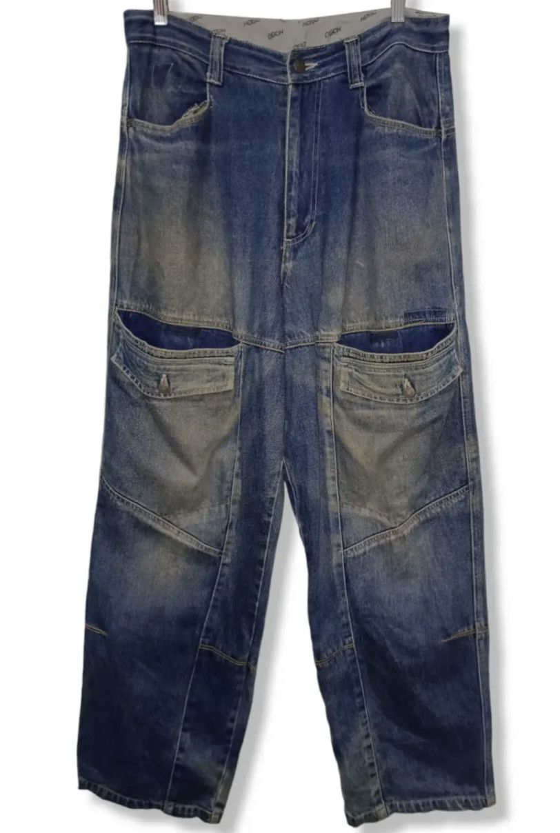 Japanese Brand Vintage Hobo Baggy hiphop Jeans Size US 34 / EU 50 - 1 Thumbnail