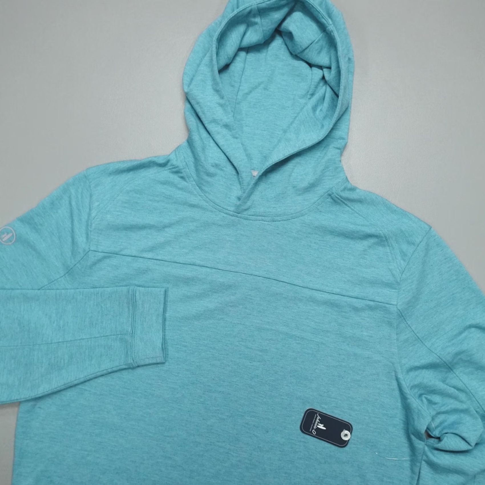 johnnie-O johnnie-O Hoodie Mens M Haze Remmy Lightweight Performance Men Size JMHD1180 Size US M / EU 48-50 / 2 - 2 Thumbnail