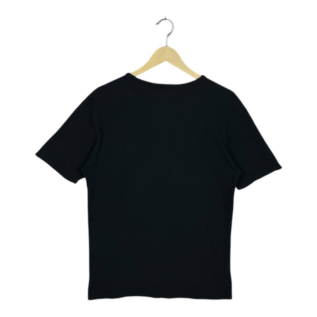 Yohji Yamamoto Yohji Yamamoto Black Tee Shirt Size US L / EU 52-54 / 3 - 2 Thumbnail