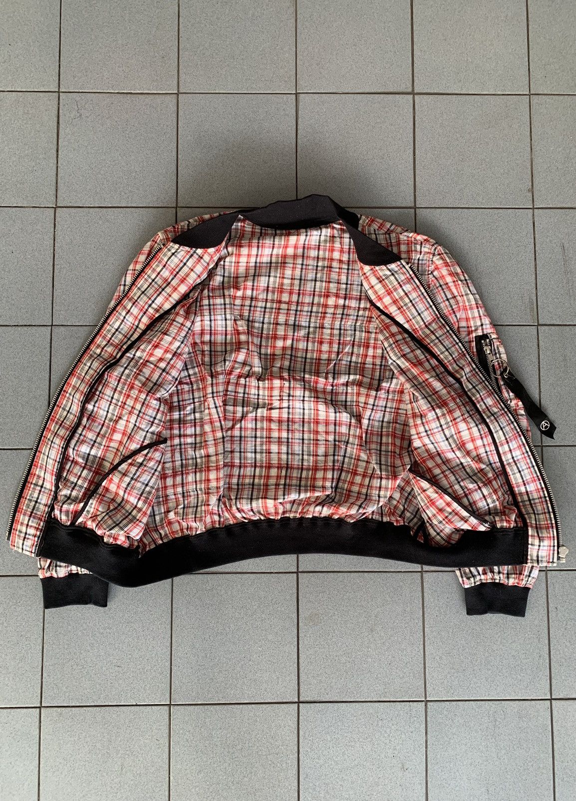 If Six Was Nine Vintage Candy Stripper “Candy” Stripes Plaid Punk jacket Size US M / EU 48-50 / 2 - 4 Thumbnail