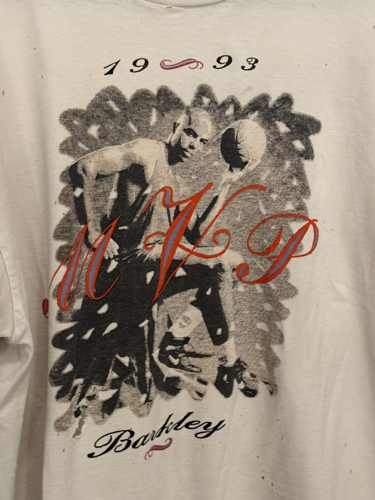 Nike Rare Vintage 1993 Charles Barkley MVP Nike Tee Size US L / EU 52-54 / 3 - 3 Thumbnail