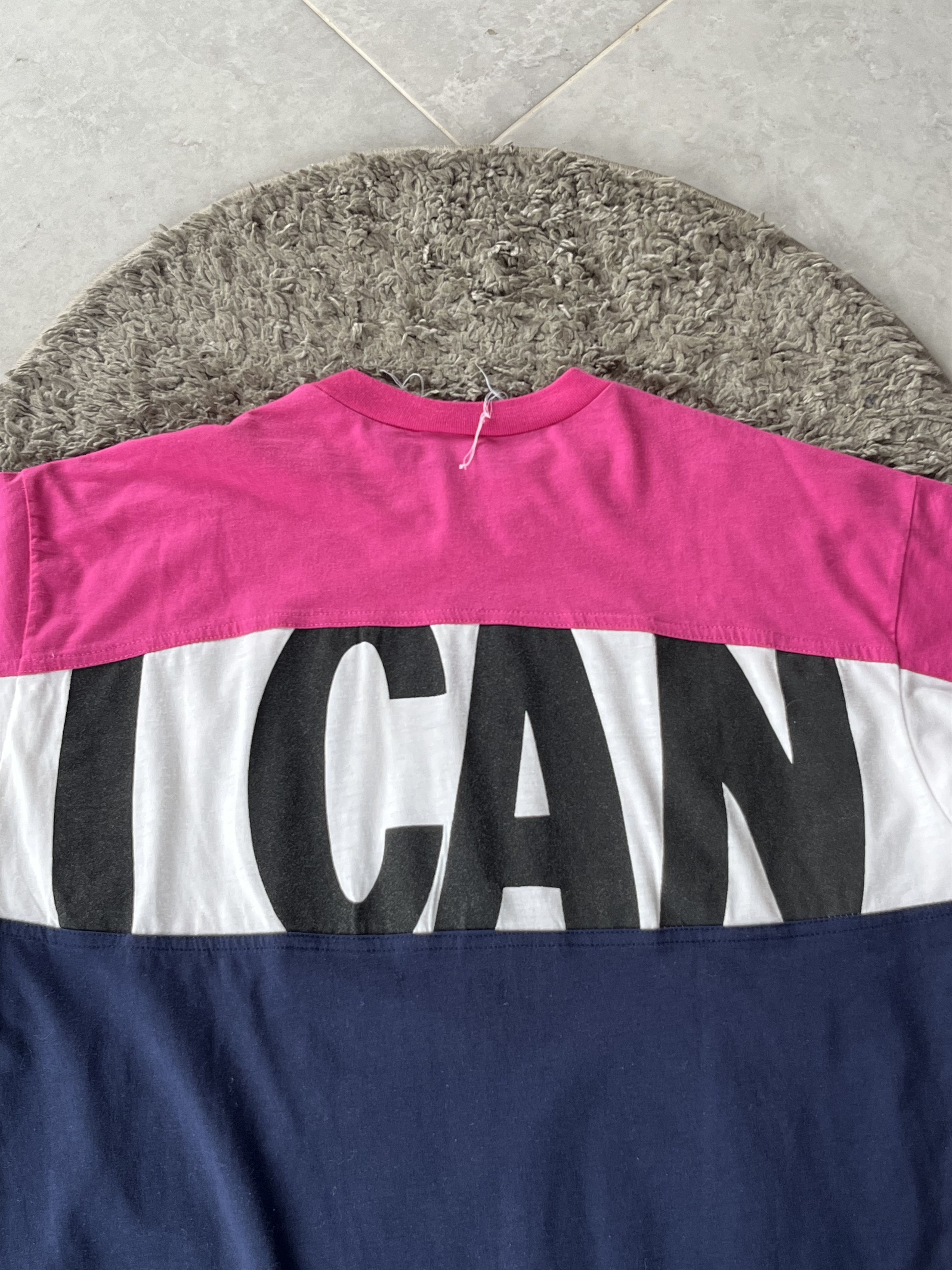 Adidas Vintage Tee Adidas "I WANT I CAN" Basketball Y2K Streetwear Size US L / EU 52-54 / 3 - 4 Thumbnail