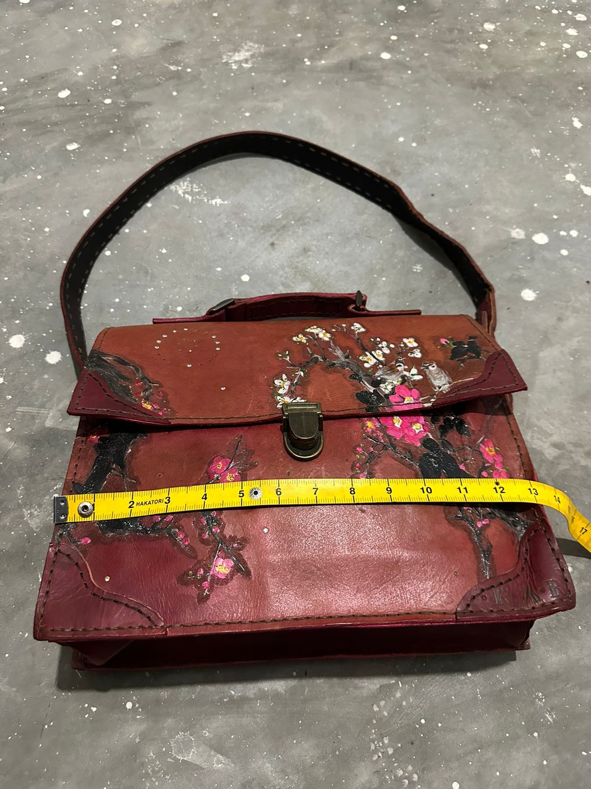 Beautiful Art Leather Bag
