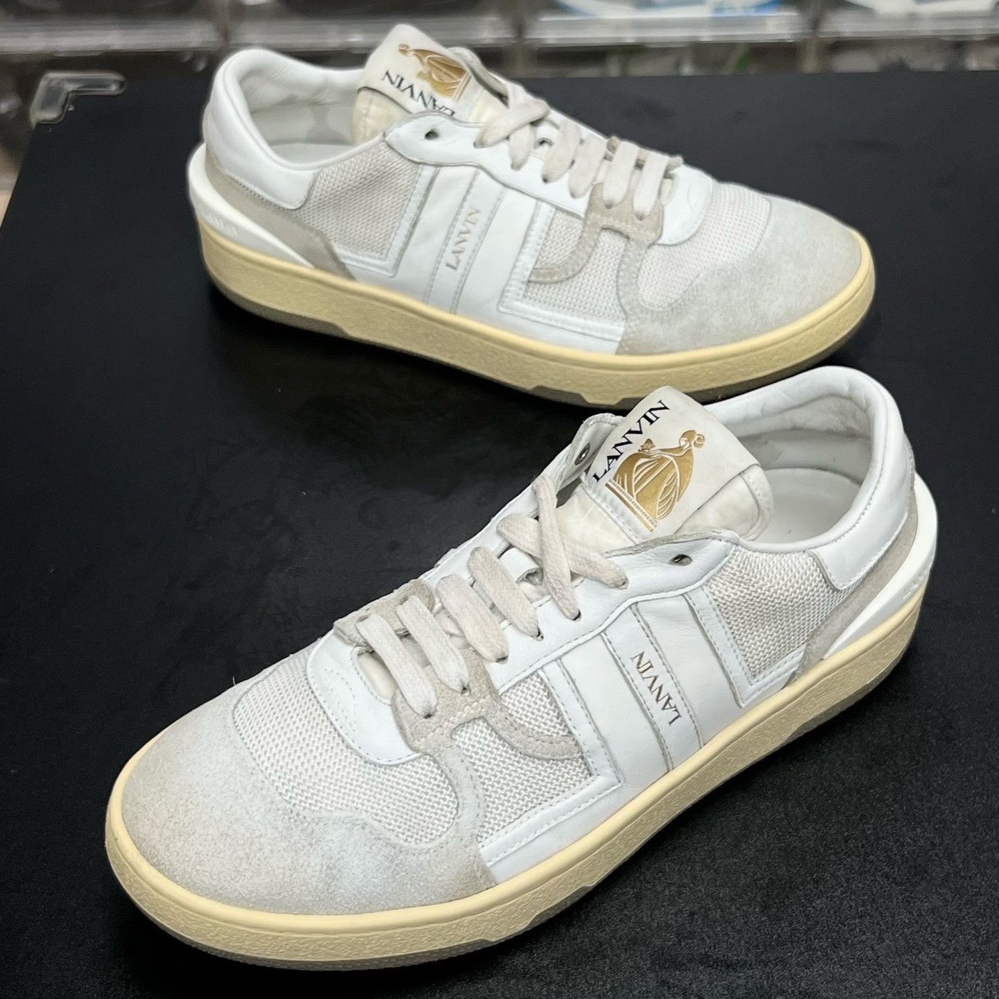 Lanvin Lanvin White Shoes Low Top High Top Size US 10 / EU 43 - 1 Thumbnail