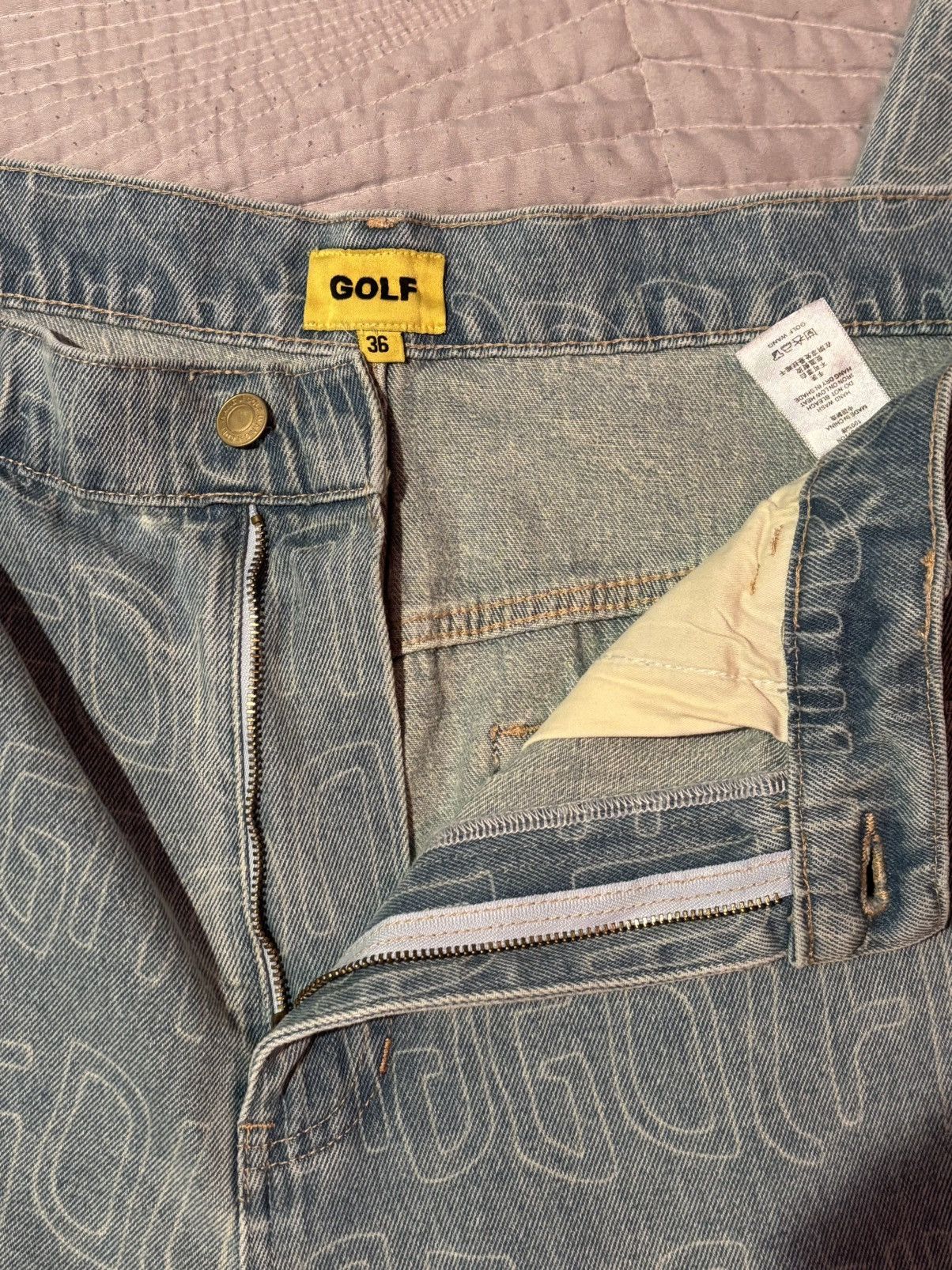 Golf Wang Echo Denim Pant Size US 36 / EU 52 - 3 Thumbnail