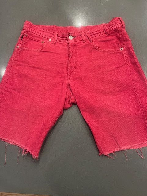 Paul Smith Paul Smith corduroy cutoff shorts 30L Size US 30 / EU 46 - 1 Thumbnail