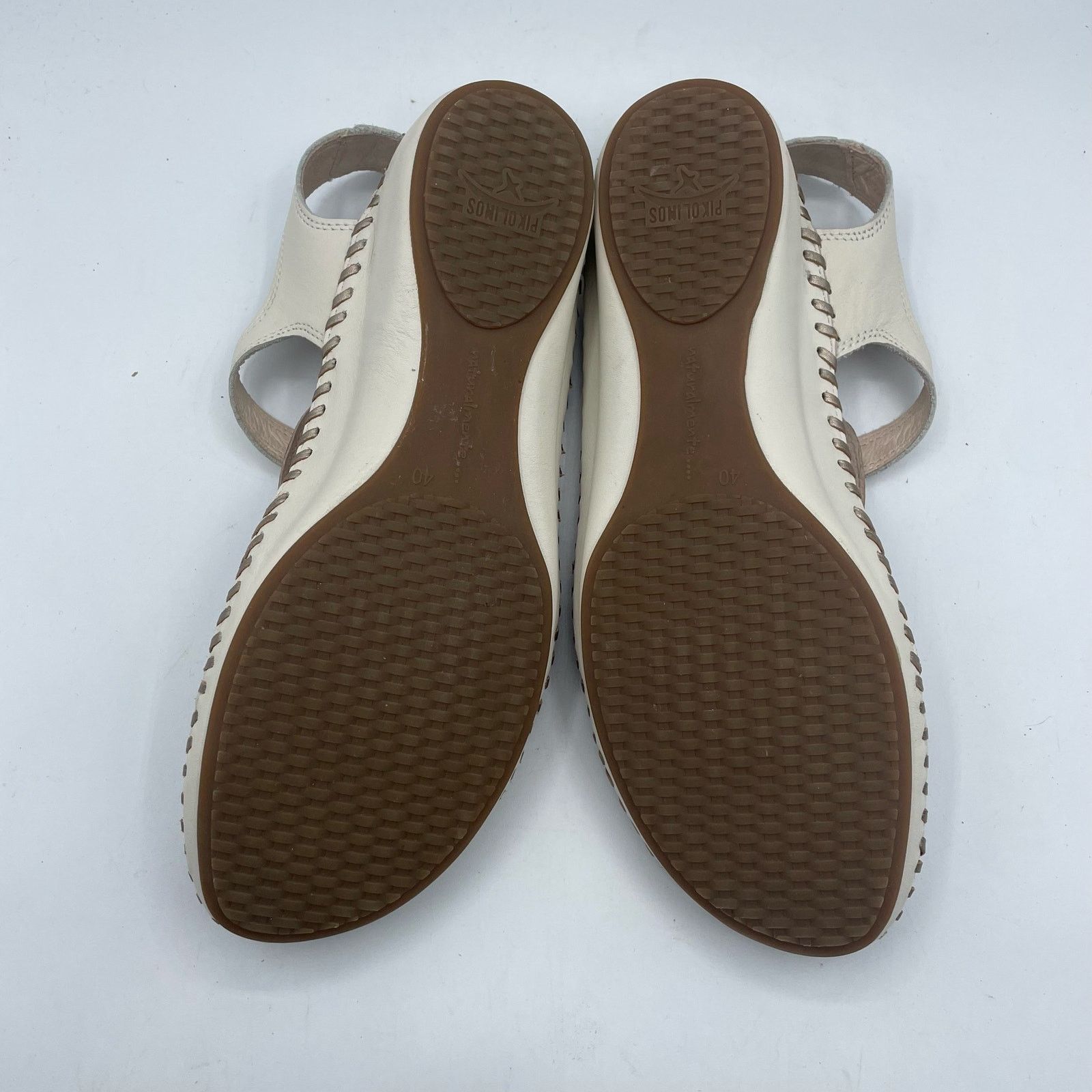 Other Pikolinos Puerto Vallarta Mary Jane Sandal White Metallic 40 Size US 9 / IT 39 - 8 Thumbnail