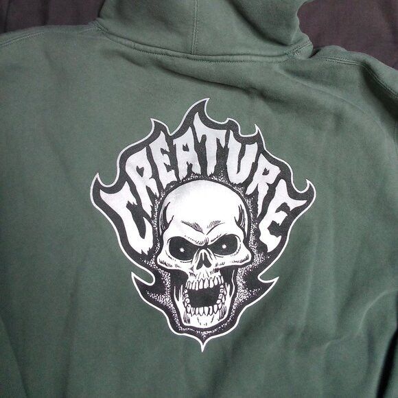 Other Creature Skateboarding Skull Hoodie Sweatshirt Size US XL / EU 56 / 4 - 1 Thumbnail