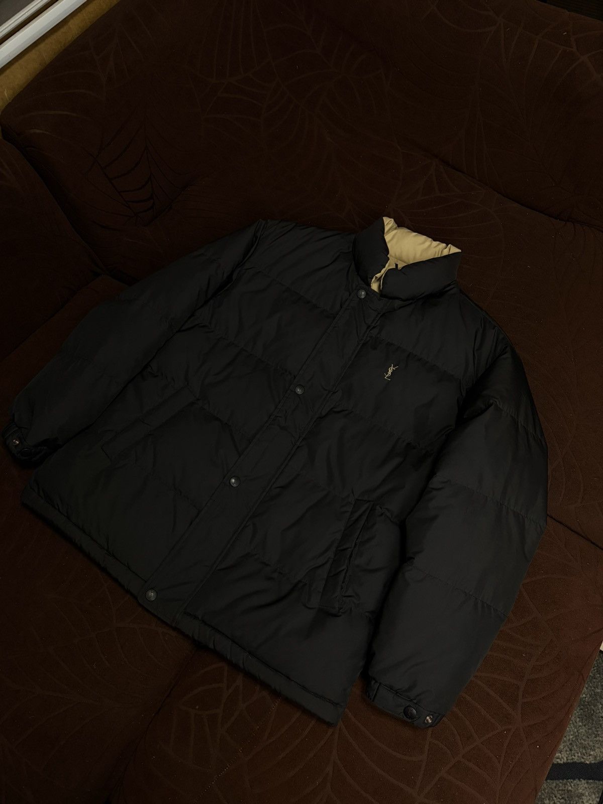 Yves Saint Laurent Yves Saint Laurent DUCK DOWN PUFFER JACKET Size US XXL / EU 58 / 5 - 2 Thumbnail