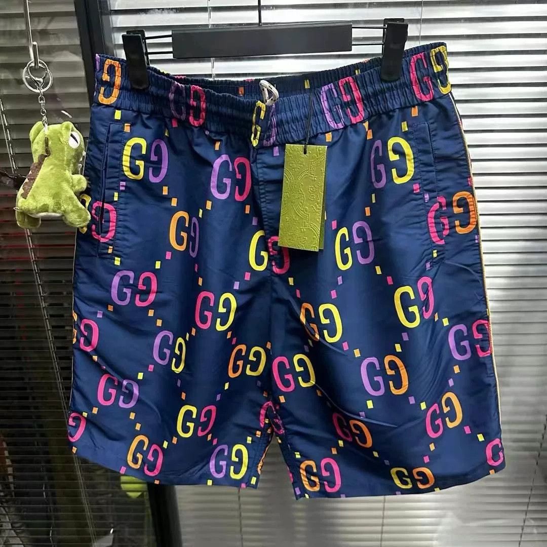 Gucci Gucci White Double G All-over Print Shorts Size US 34 / EU 50 - 1 Thumbnail