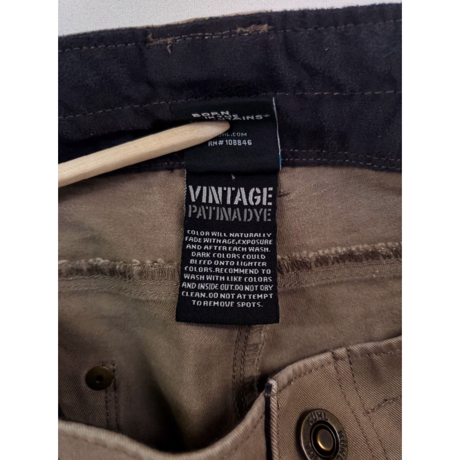 Vintage VINTAGE KÜHL Rydr Jeans Pants Brown Mens 38 x 32 38 x 31 Actual Inseam 31 Straight Jeans Patina Dye Mens Size US 38 / EU 54 - 4 Thumbnail
