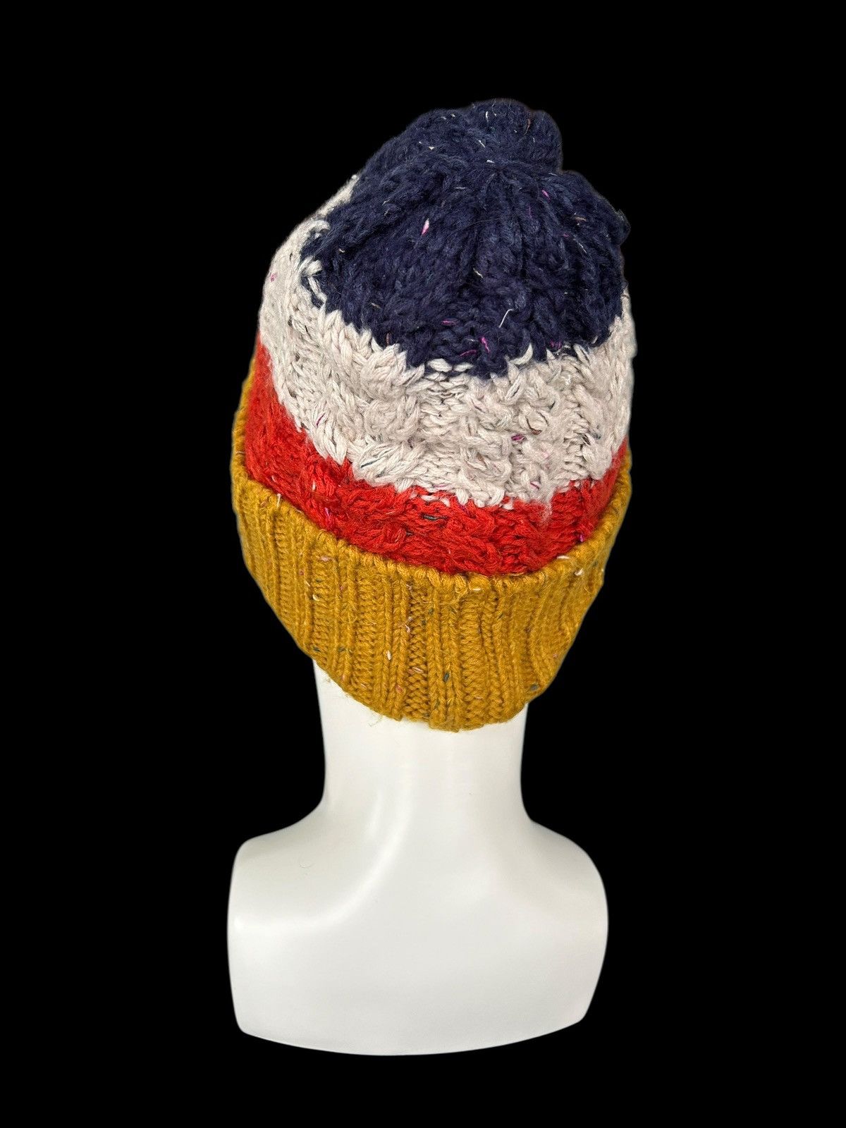 Japanese Brand × Kapital × Vintage Crochet Knitted handmade Beanie Hats Rare☠️☠️ Size ONE SIZE - 3 Thumbnail