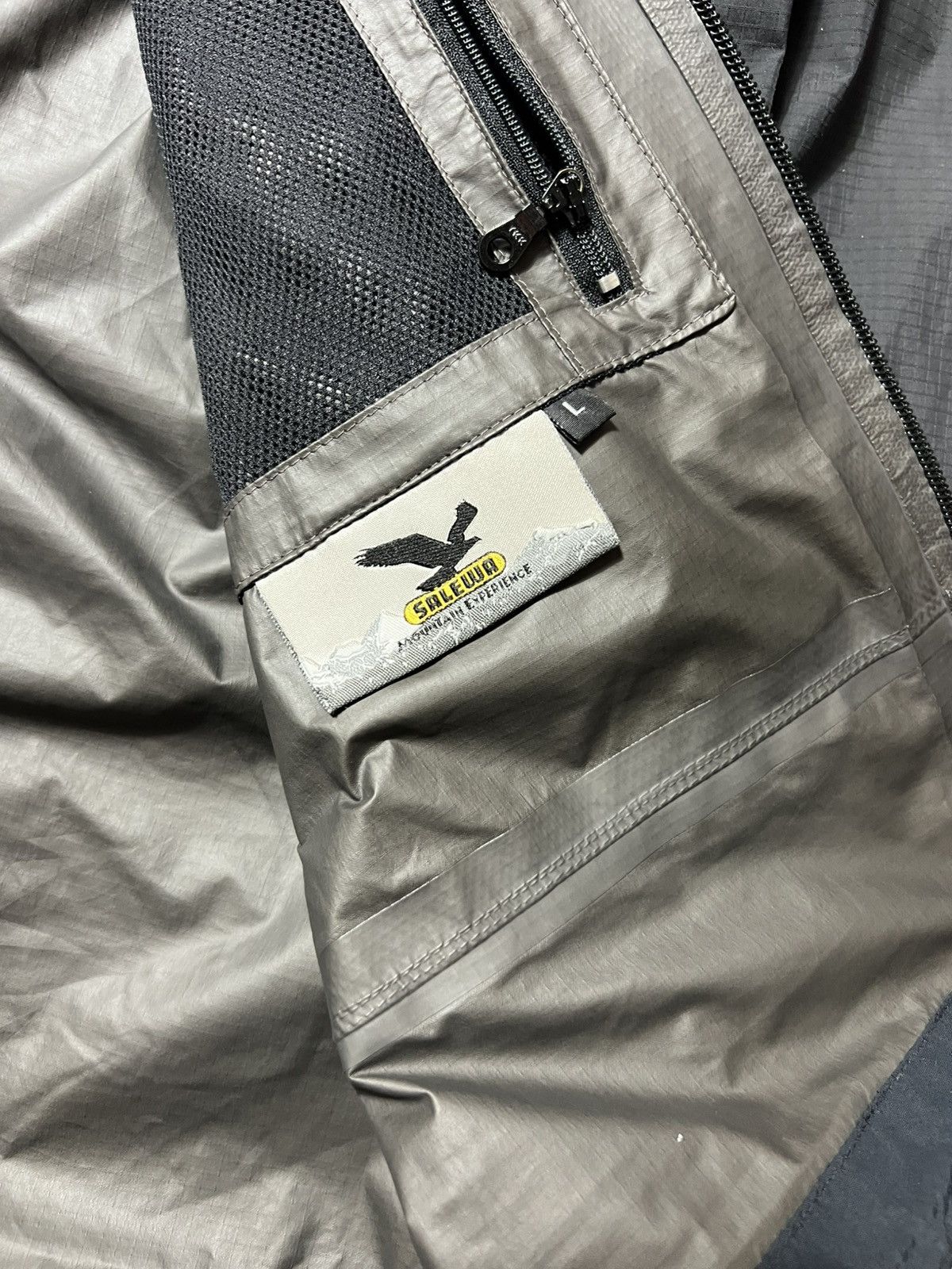 Japanese Brand Salewa Alpine Extreme Gore-Tex Gorpcore Outdoor Rain Jacket Size M / US 6-8 / IT 42-44 - 6 Thumbnail