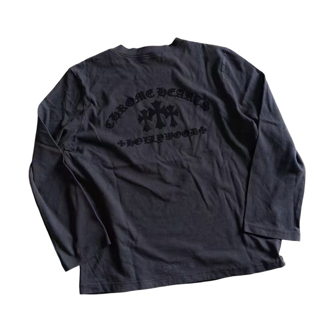 Chrome Hearts Triple velvet cross blind spot long sleeve Size US XS / EU 42 / 0 - 2 Thumbnail
