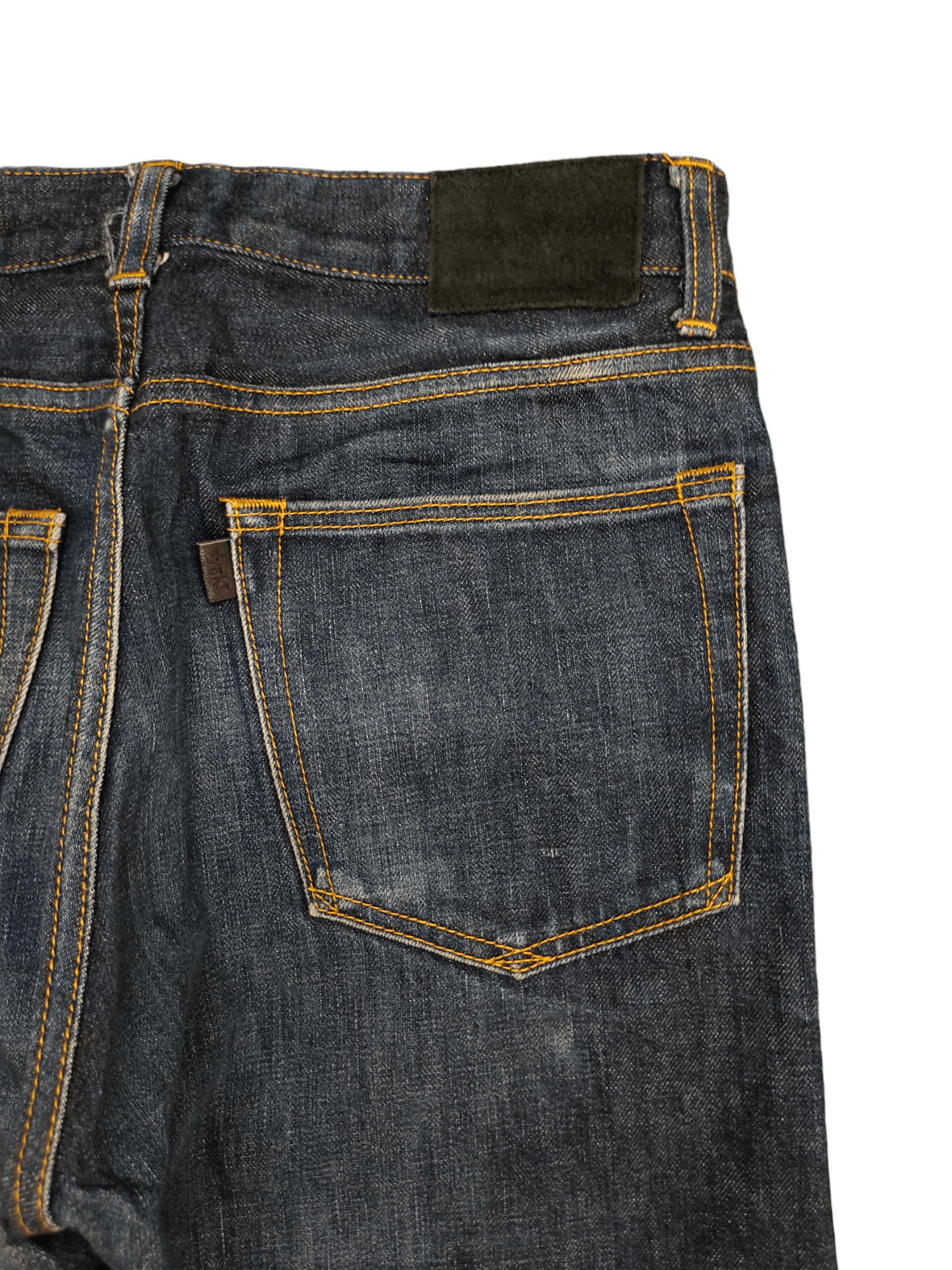 Helmut Lang Maiden Noir Japan Slim Fit Selvedge Jeans Helmut Lang Style Size US 30 / EU 46 - 12 Thumbnail