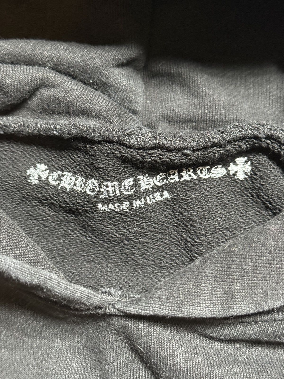 Chrome Hearts Chrome Hearts Black Matty Boy Stay Fast Logo Pullover Hoodie Size US S / EU 44-46 / 1 - 7 Thumbnail